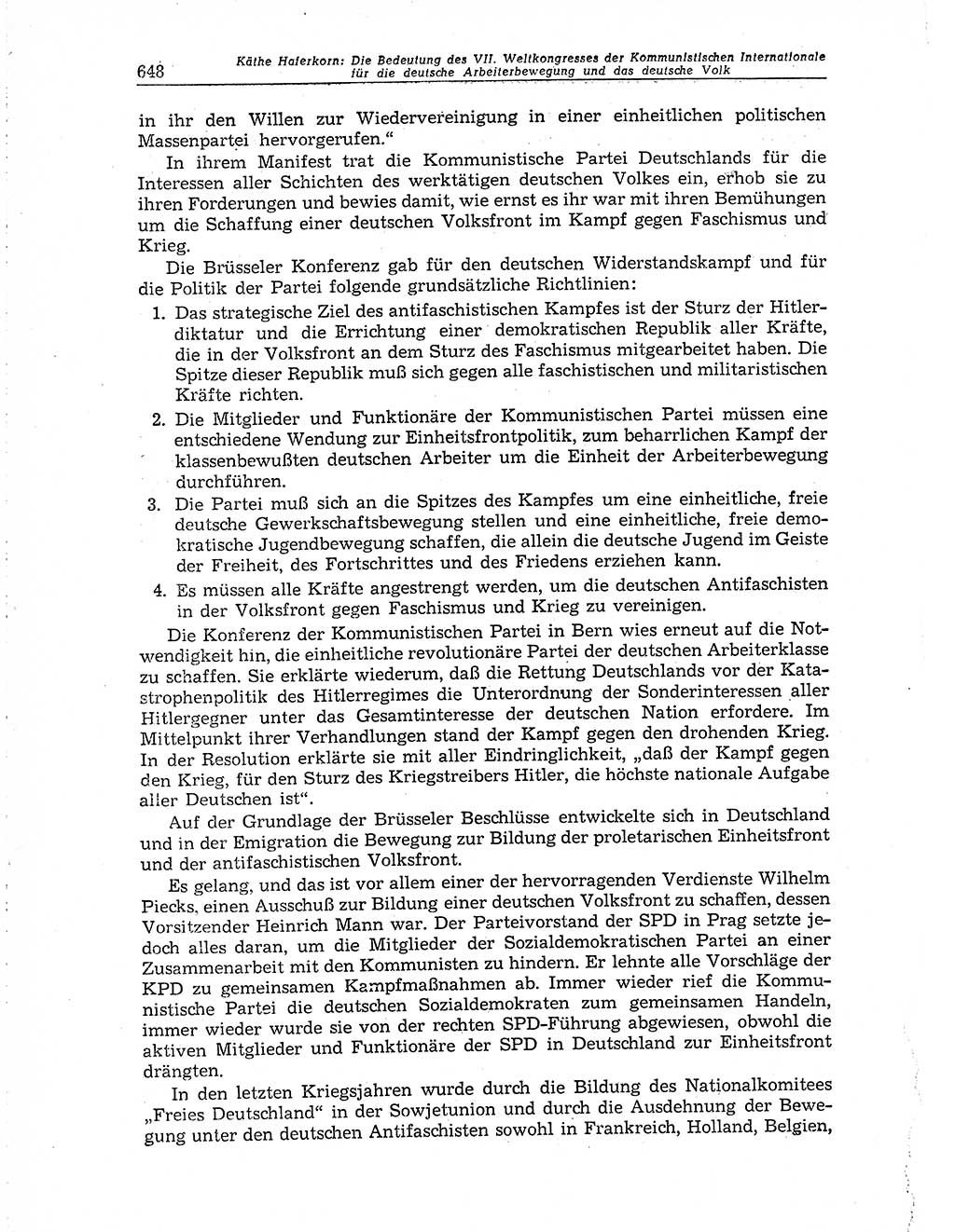Neuer Weg (NW), Organ des Zentralkomitees (ZK) der SED (Sozialistische Einheitspartei Deutschlands) für Fragen des Parteiaufbaus und des Parteilebens, 10. Jahrgang [Deutsche Demokratische Republik (DDR)] 1955, Seite 648 (NW ZK SED DDR 1955, S. 648)