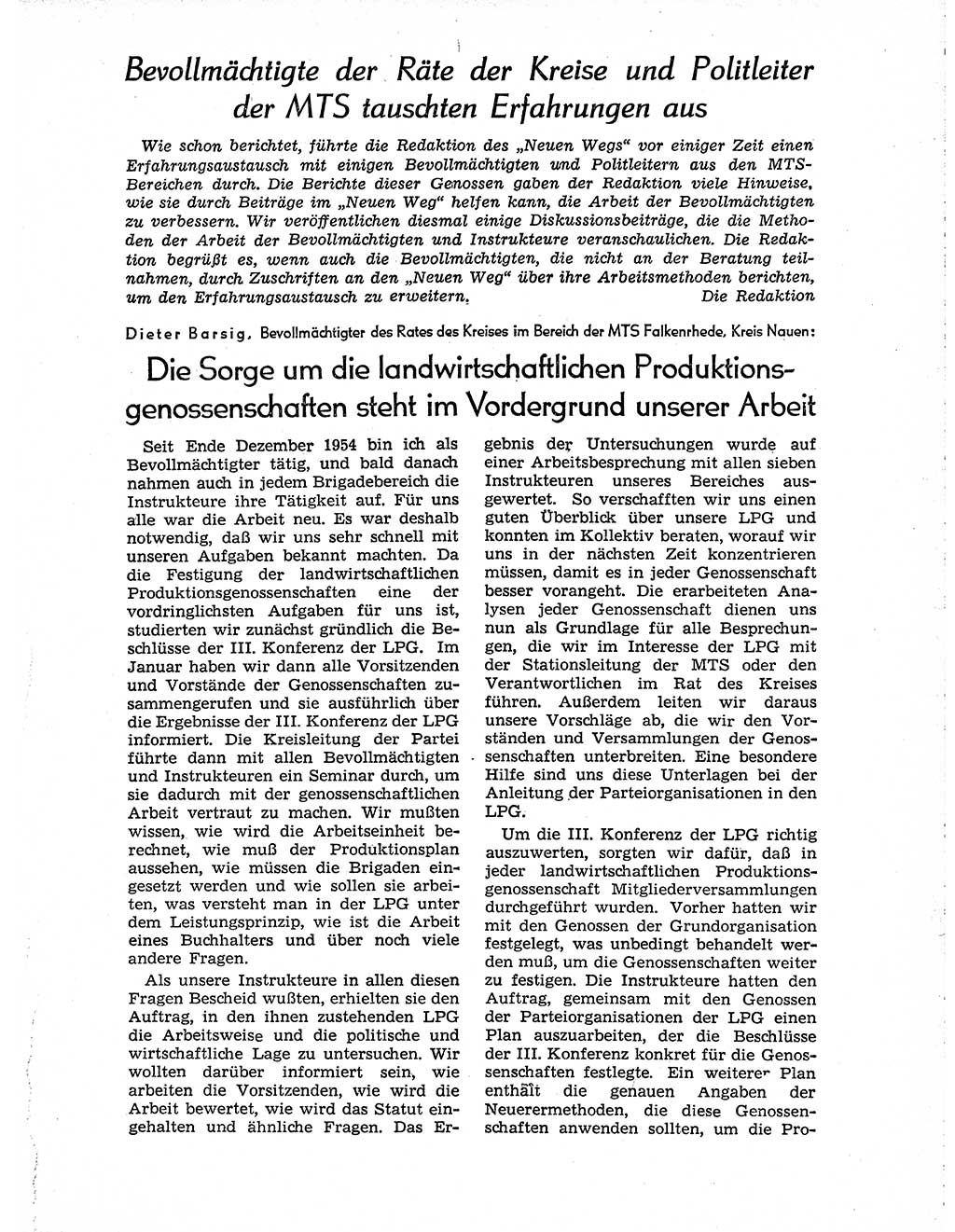 Neuer Weg (NW), Organ des Zentralkomitees (ZK) der SED (Sozialistische Einheitspartei Deutschlands) für Fragen des Parteiaufbaus und des Parteilebens, 10. Jahrgang [Deutsche Demokratische Republik (DDR)] 1955, Seite 683 (NW ZK SED DDR 1955, S. 683)