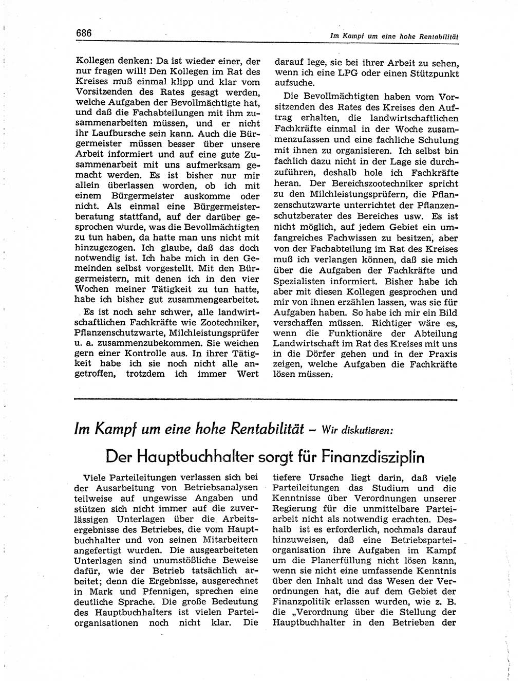 Neuer Weg (NW), Organ des Zentralkomitees (ZK) der SED (Sozialistische Einheitspartei Deutschlands) für Fragen des Parteiaufbaus und des Parteilebens, 10. Jahrgang [Deutsche Demokratische Republik (DDR)] 1955, Seite 686 (NW ZK SED DDR 1955, S. 686)