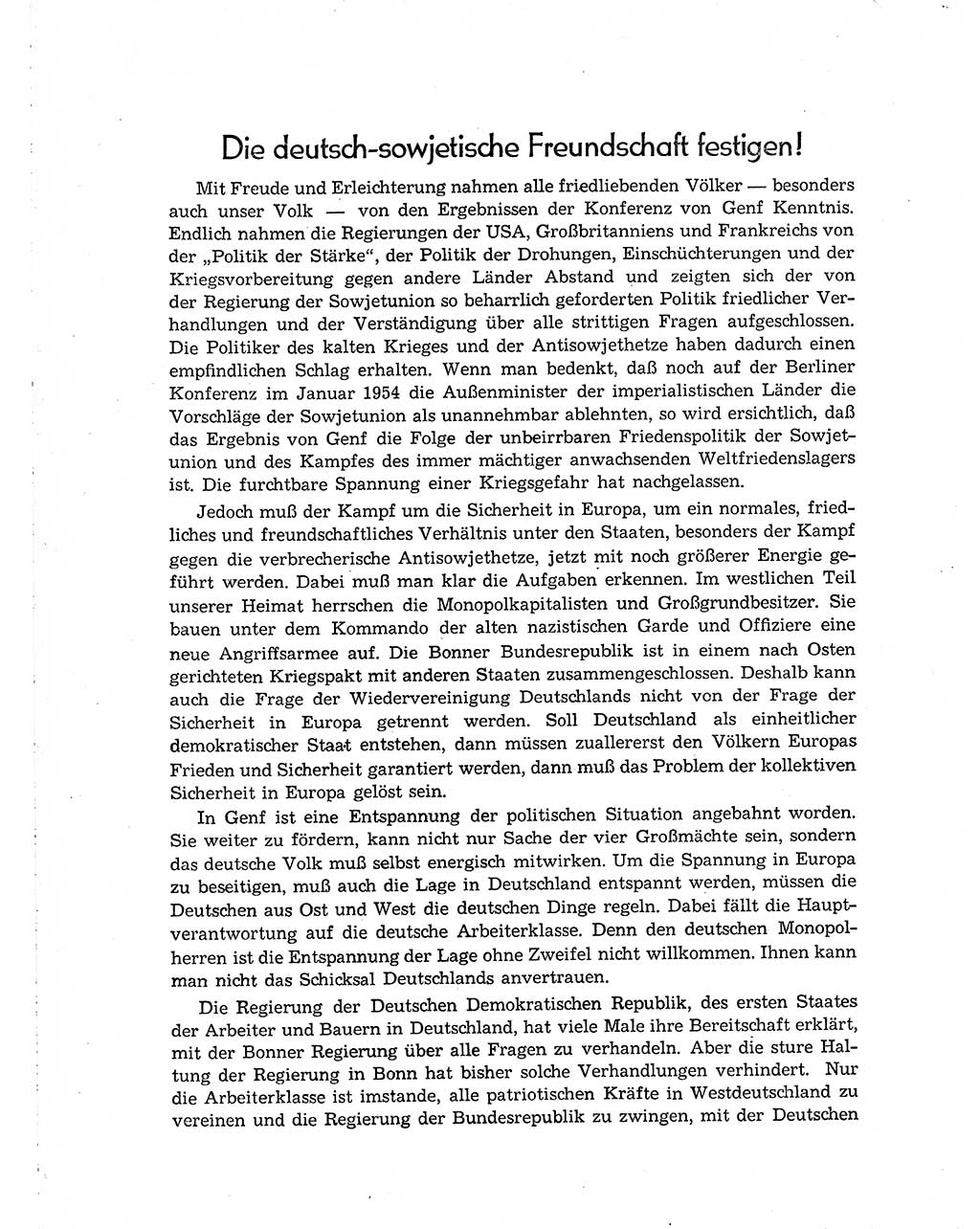 Neuer Weg (NW), Organ des Zentralkomitees (ZK) der SED (Sozialistische Einheitspartei Deutschlands) für Fragen des Parteiaufbaus und des Parteilebens, 10. Jahrgang [Deutsche Demokratische Republik (DDR)] 1955, Seite 834 (NW ZK SED DDR 1955, S. 834)