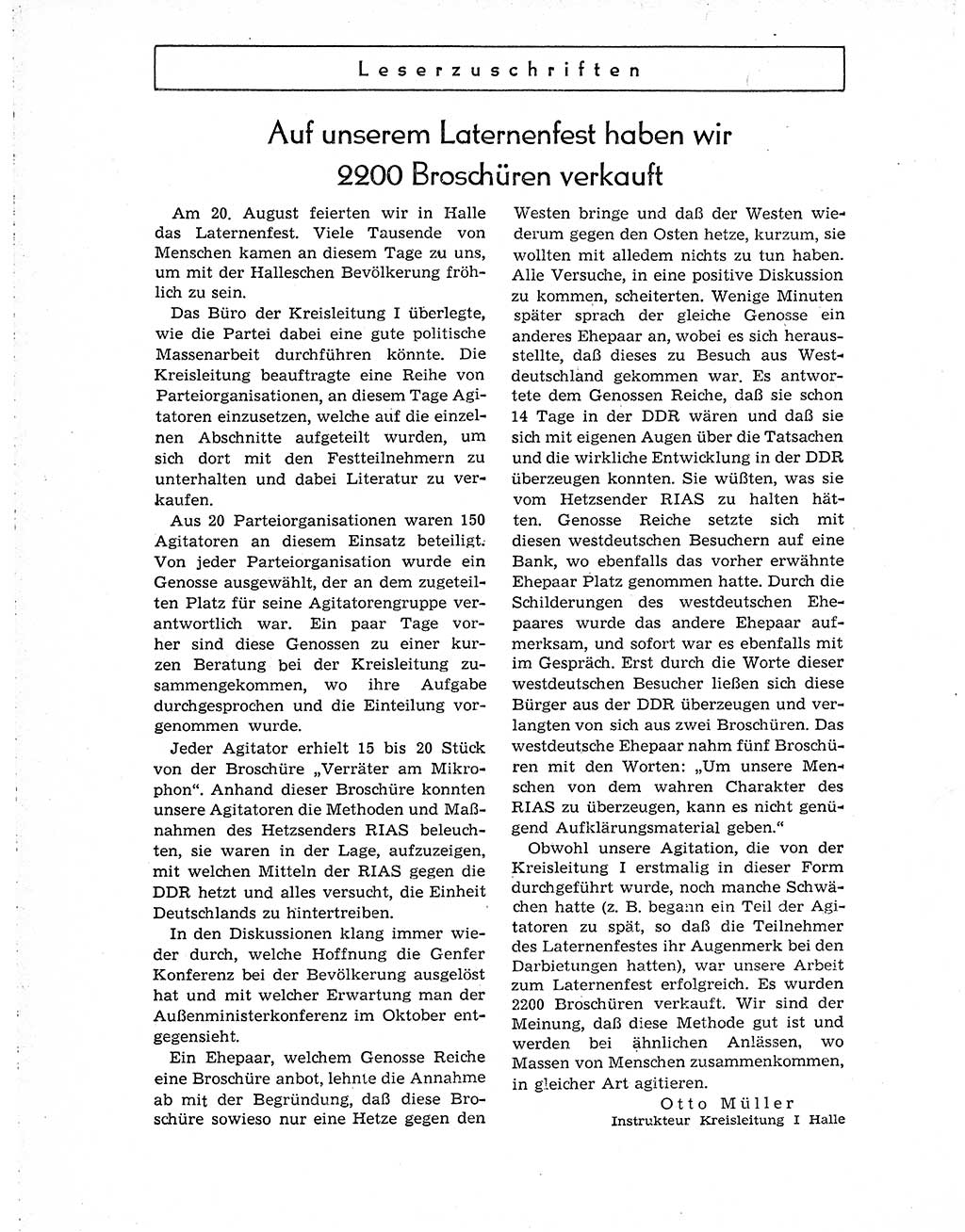 Neuer Weg (NW), Organ des Zentralkomitees (ZK) der SED (Sozialistische Einheitspartei Deutschlands) für Fragen des Parteiaufbaus und des Parteilebens, 10. Jahrgang [Deutsche Demokratische Republik (DDR)] 1955, Seite 1016 (NW ZK SED DDR 1955, S. 1016)