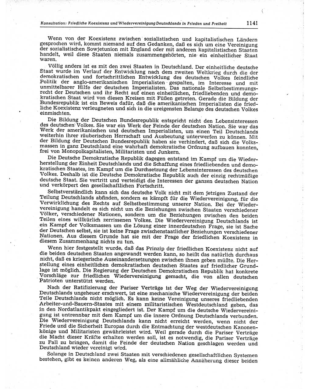 Neuer Weg (NW), Organ des Zentralkomitees (ZK) der SED (Sozialistische Einheitspartei Deutschlands) für Fragen des Parteiaufbaus und des Parteilebens, 10. Jahrgang [Deutsche Demokratische Republik (DDR)] 1955, Seite 1141 (NW ZK SED DDR 1955, S. 1141)
