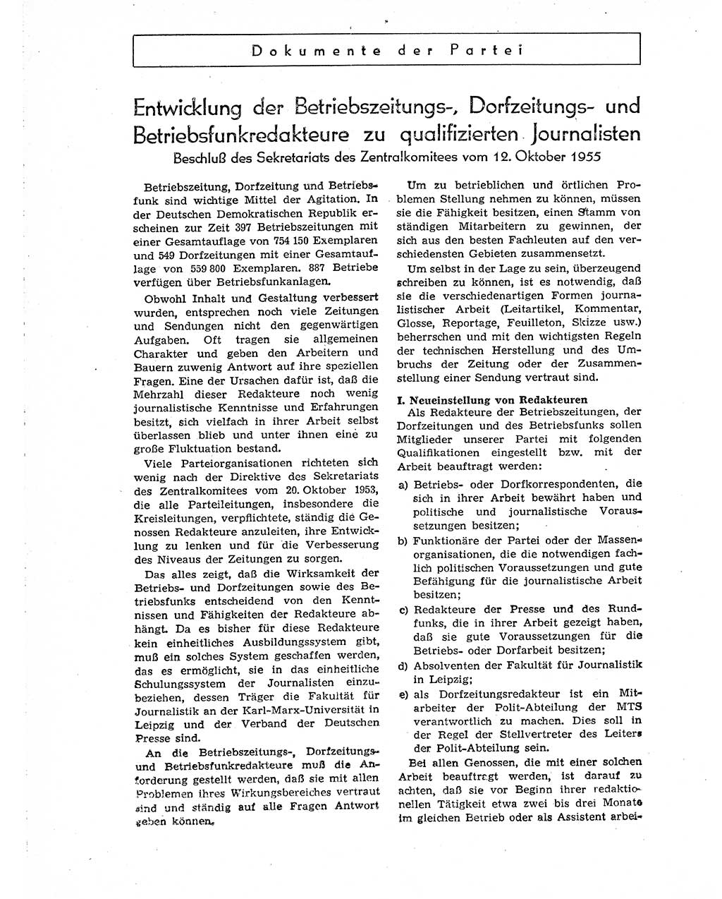 Neuer Weg (NW), Organ des Zentralkomitees (ZK) der SED (Sozialistische Einheitspartei Deutschlands) für Fragen des Parteiaufbaus und des Parteilebens, 10. Jahrgang [Deutsche Demokratische Republik (DDR)] 1955, Seite 1150 (NW ZK SED DDR 1955, S. 1150)