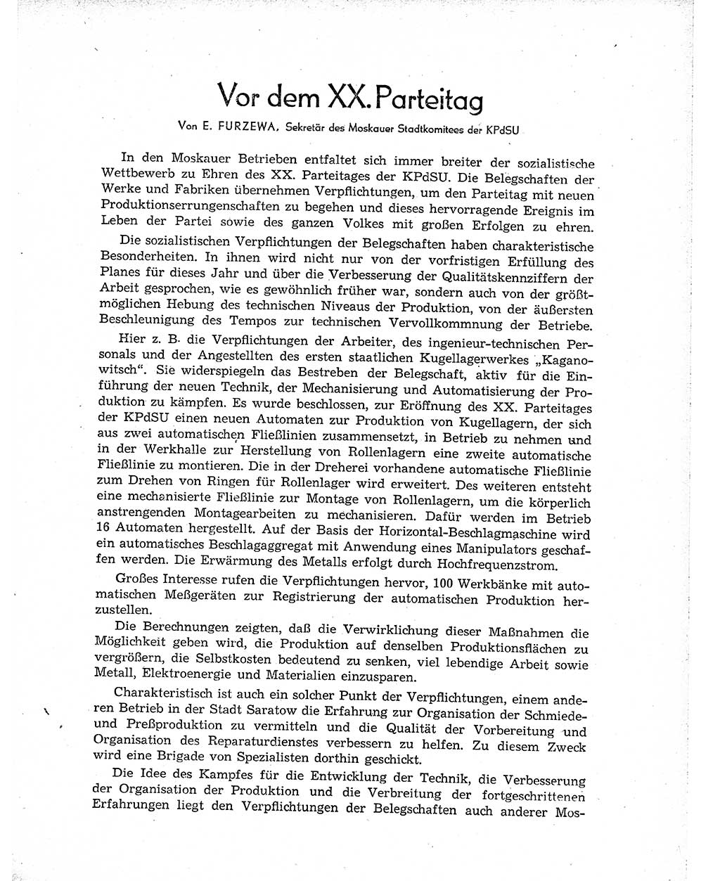 Neuer Weg (NW), Organ des Zentralkomitees (ZK) der SED (Sozialistische Einheitspartei Deutschlands) für Fragen des Parteiaufbaus und des Parteilebens, 10. Jahrgang [Deutsche Demokratische Republik (DDR)] 1955, Seite 1157 (NW ZK SED DDR 1955, S. 1157)