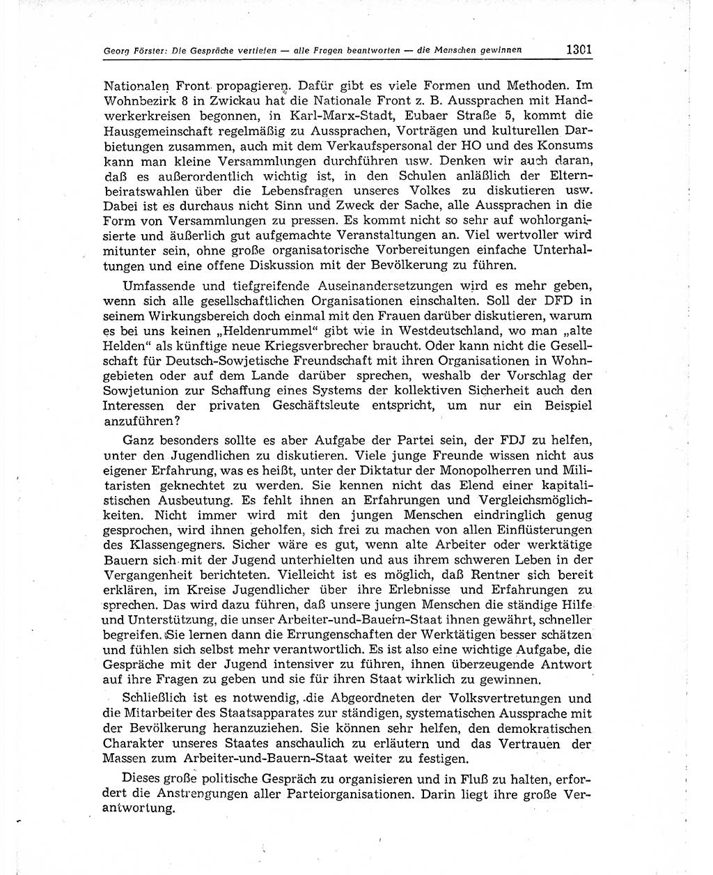 Neuer Weg (NW), Organ des Zentralkomitees (ZK) der SED (Sozialistische Einheitspartei Deutschlands) für Fragen des Parteiaufbaus und des Parteilebens, 10. Jahrgang [Deutsche Demokratische Republik (DDR)] 1955, Seite 1301 (NW ZK SED DDR 1955, S. 1301)