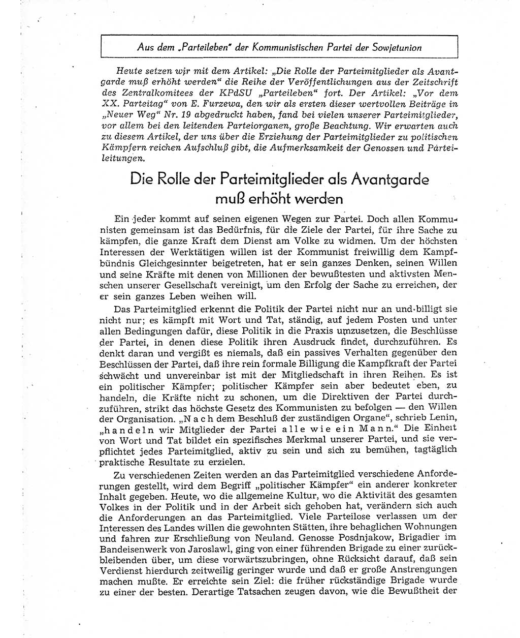 Neuer Weg (NW), Organ des Zentralkomitees (ZK) der SED (Sozialistische Einheitspartei Deutschlands) für Fragen des Parteiaufbaus und des Parteilebens, 10. Jahrgang [Deutsche Demokratische Republik (DDR)] 1955, Seite 1338 (NW ZK SED DDR 1955, S. 1338)