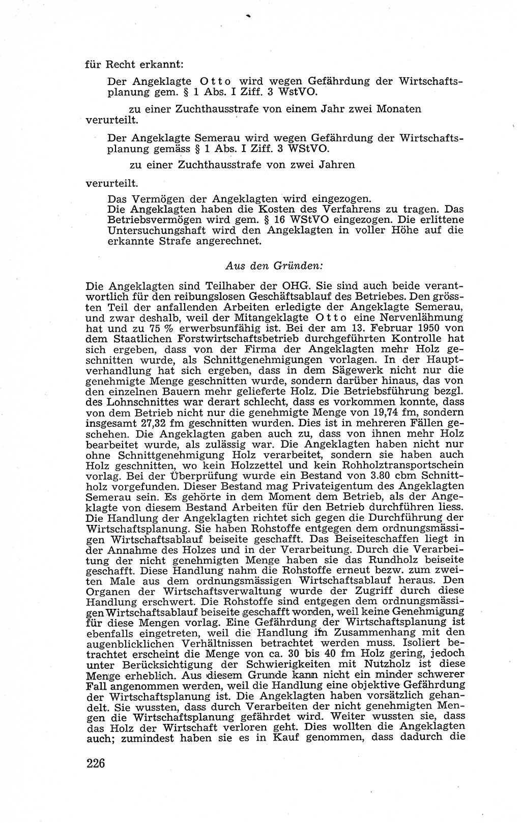 Recht in Fesseln, Dokumente, Internationale Juristen-Kommission [Bundesrepublik Deutschland (BRD)] 1955, Seite 226 (R. Dok. IJK BRD 1955, S. 226)