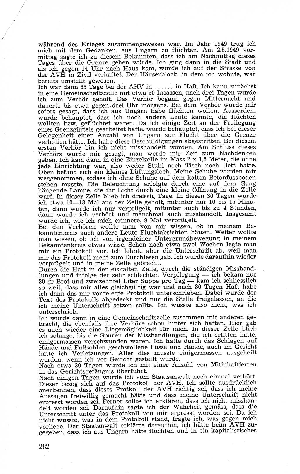 Recht in Fesseln, Dokumente, Internationale Juristen-Kommission [Bundesrepublik Deutschland (BRD)] 1955, Seite 282 (R. Dok. IJK BRD 1955, S. 282)