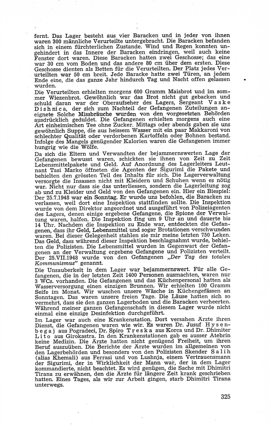 Recht in Fesseln, Dokumente, Internationale Juristen-Kommission [Bundesrepublik Deutschland (BRD)] 1955, Seite 325 (R. Dok. IJK BRD 1955, S. 325)
