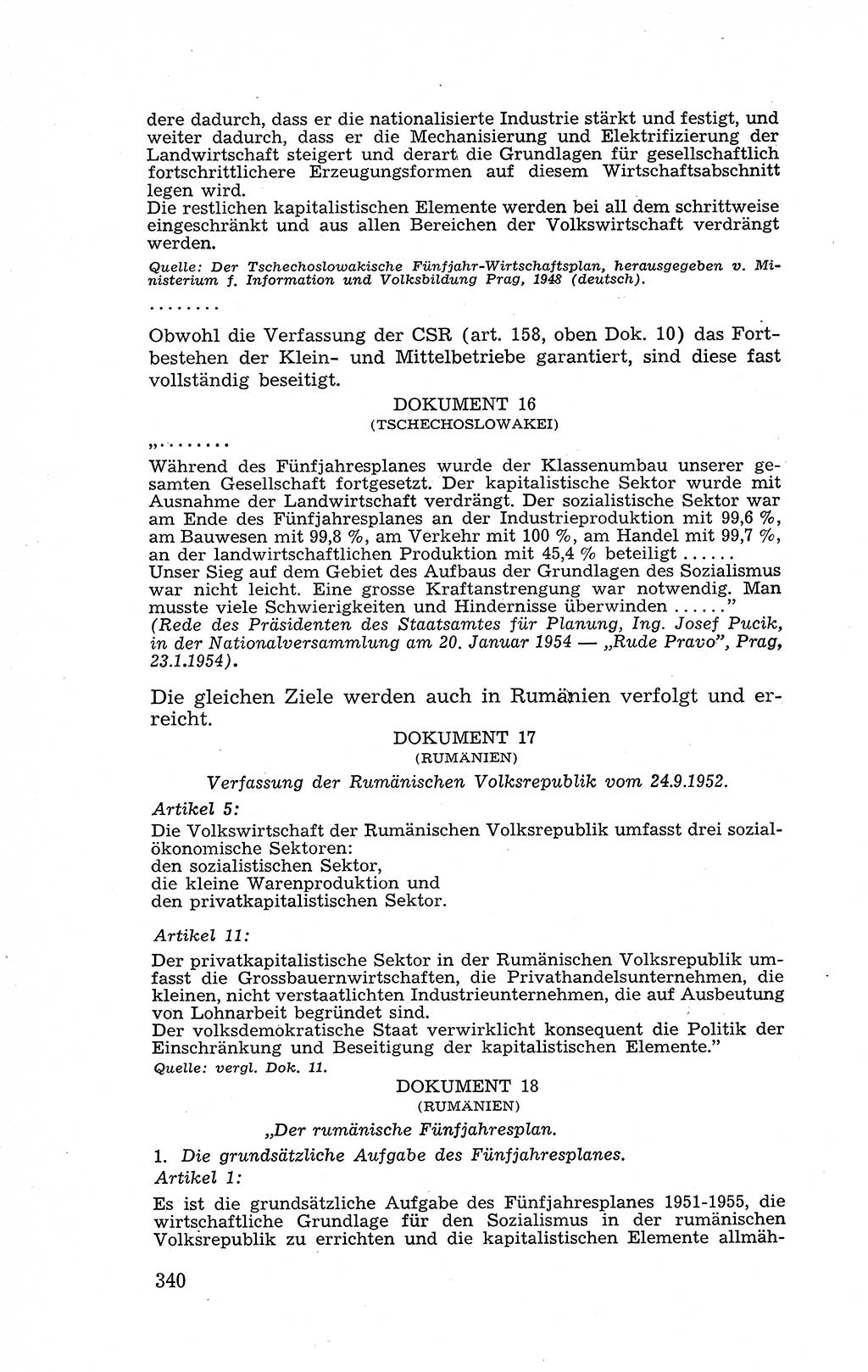 Recht in Fesseln, Dokumente, Internationale Juristen-Kommission [Bundesrepublik Deutschland (BRD)] 1955, Seite 340 (R. Dok. IJK BRD 1955, S. 340)