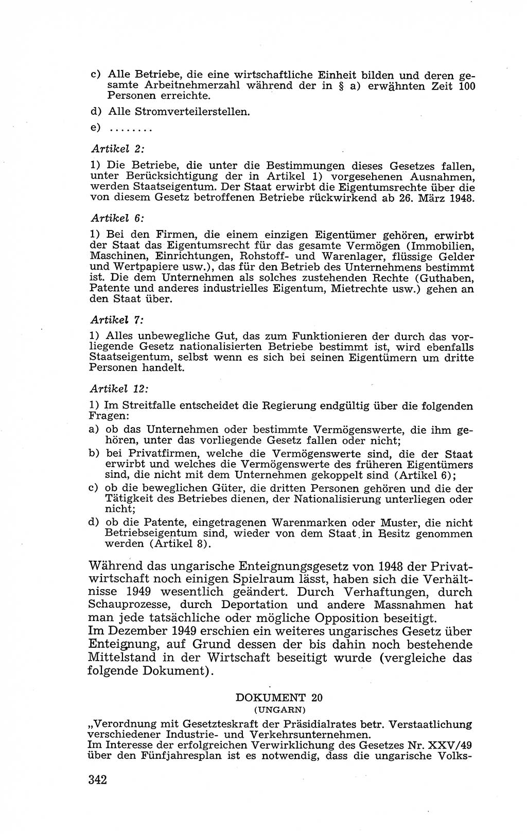 Recht in Fesseln, Dokumente, Internationale Juristen-Kommission [Bundesrepublik Deutschland (BRD)] 1955, Seite 342 (R. Dok. IJK BRD 1955, S. 342)