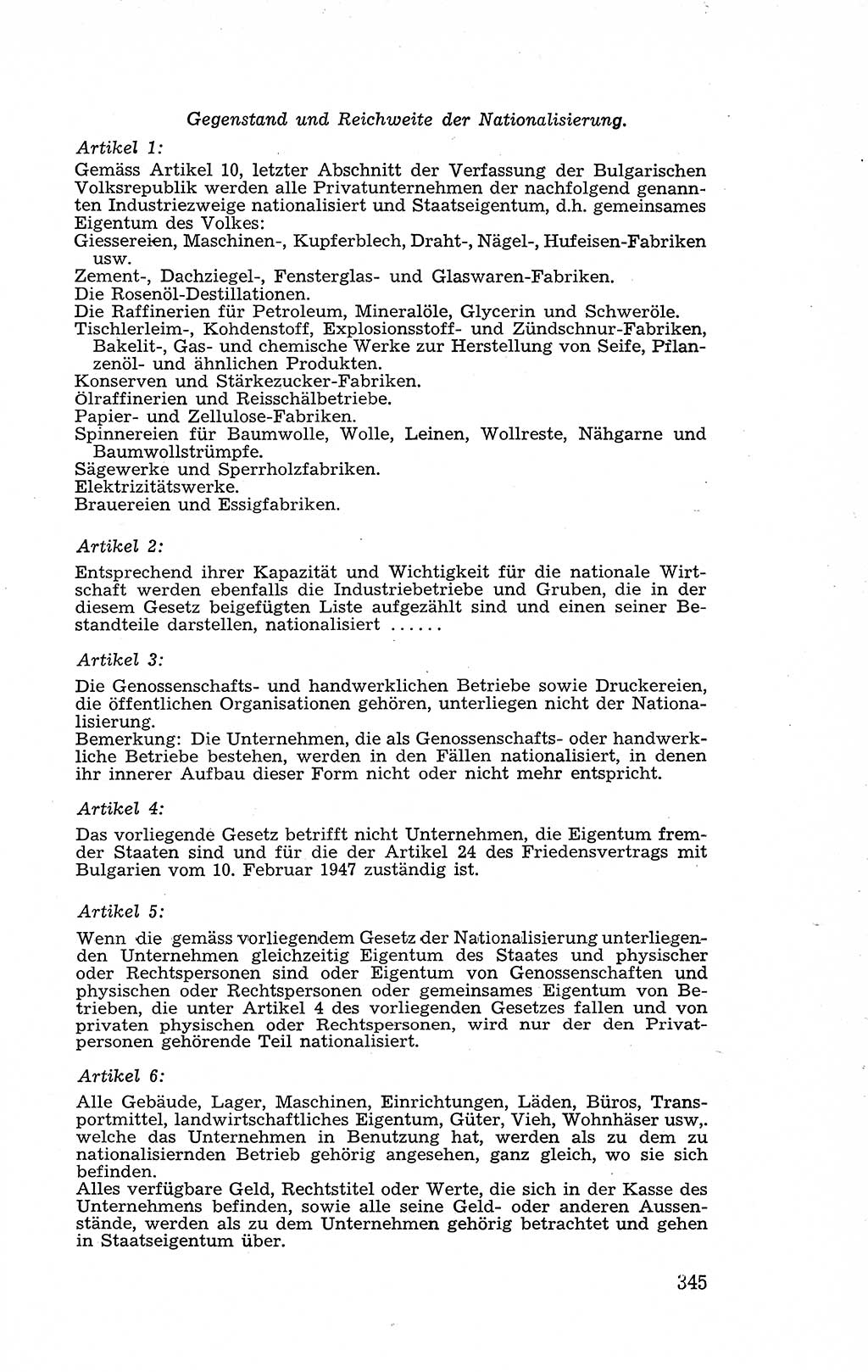 Recht in Fesseln, Dokumente, Internationale Juristen-Kommission [Bundesrepublik Deutschland (BRD)] 1955, Seite 345 (R. Dok. IJK BRD 1955, S. 345)
