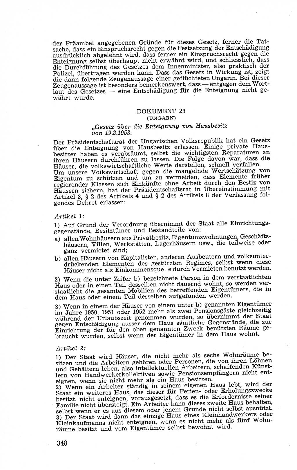 Recht in Fesseln, Dokumente, Internationale Juristen-Kommission [Bundesrepublik Deutschland (BRD)] 1955, Seite 348 (R. Dok. IJK BRD 1955, S. 348)