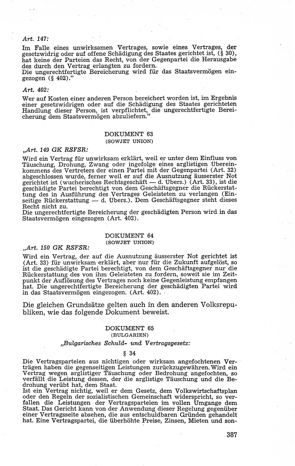Recht in Fesseln, Dokumente, Internationale Juristen-Kommission [Bundesrepublik Deutschland (BRD)] 1955, Seite 387 (R. Dok. IJK BRD 1955, S. 387)