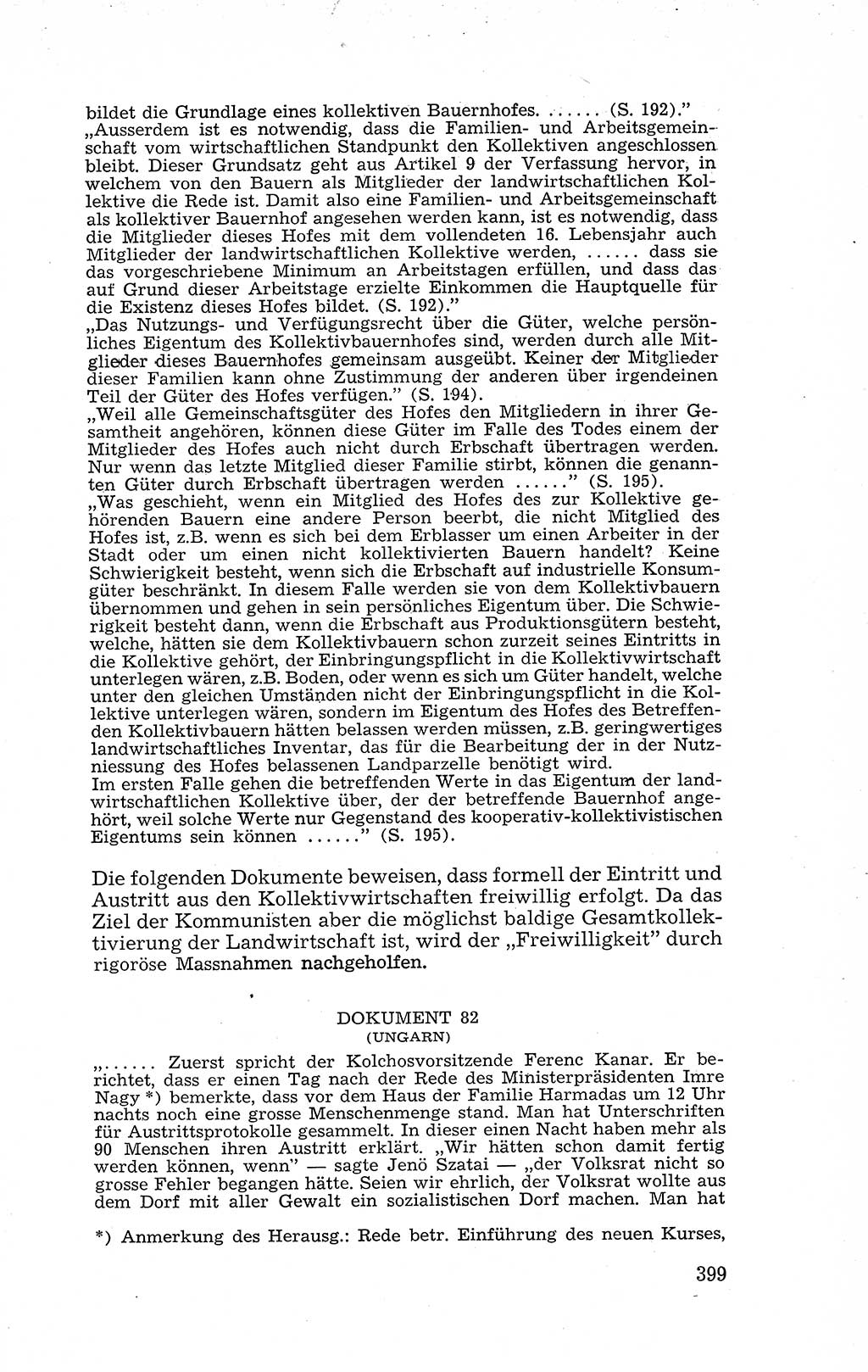 Recht in Fesseln, Dokumente, Internationale Juristen-Kommission [Bundesrepublik Deutschland (BRD)] 1955, Seite 399 (R. Dok. IJK BRD 1955, S. 399)