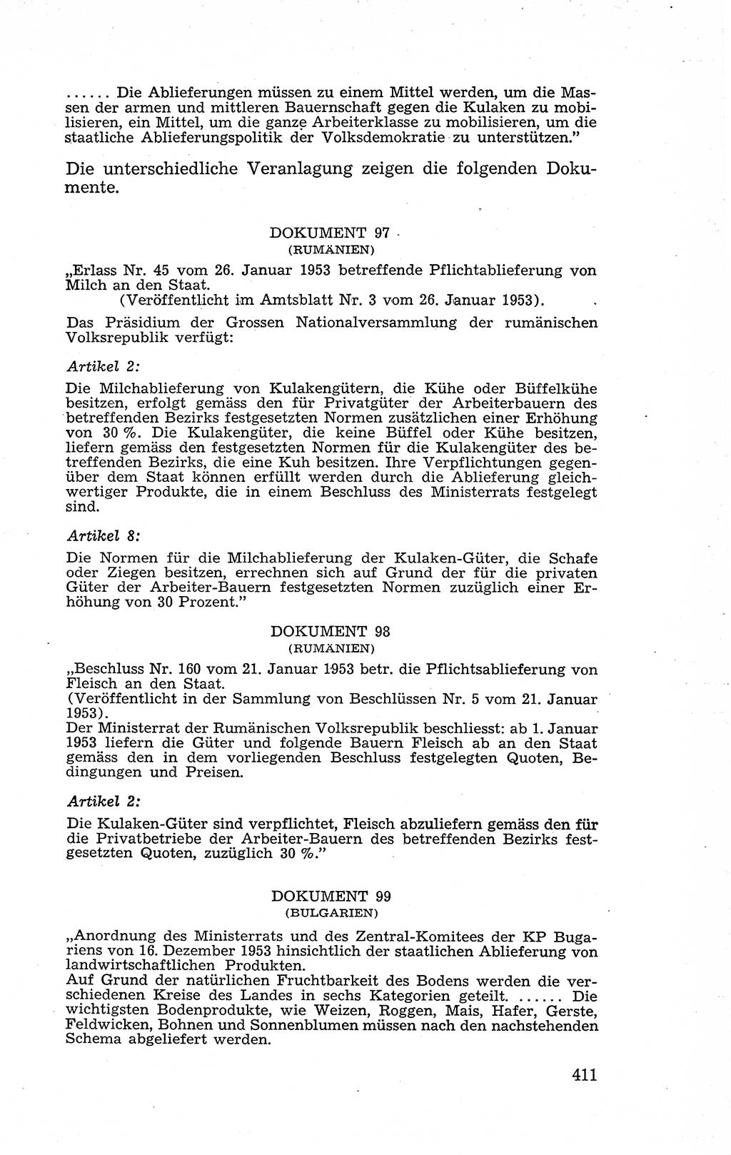 Recht in Fesseln, Dokumente, Internationale Juristen-Kommission [Bundesrepublik Deutschland (BRD)] 1955, Seite 411 (R. Dok. IJK BRD 1955, S. 411)