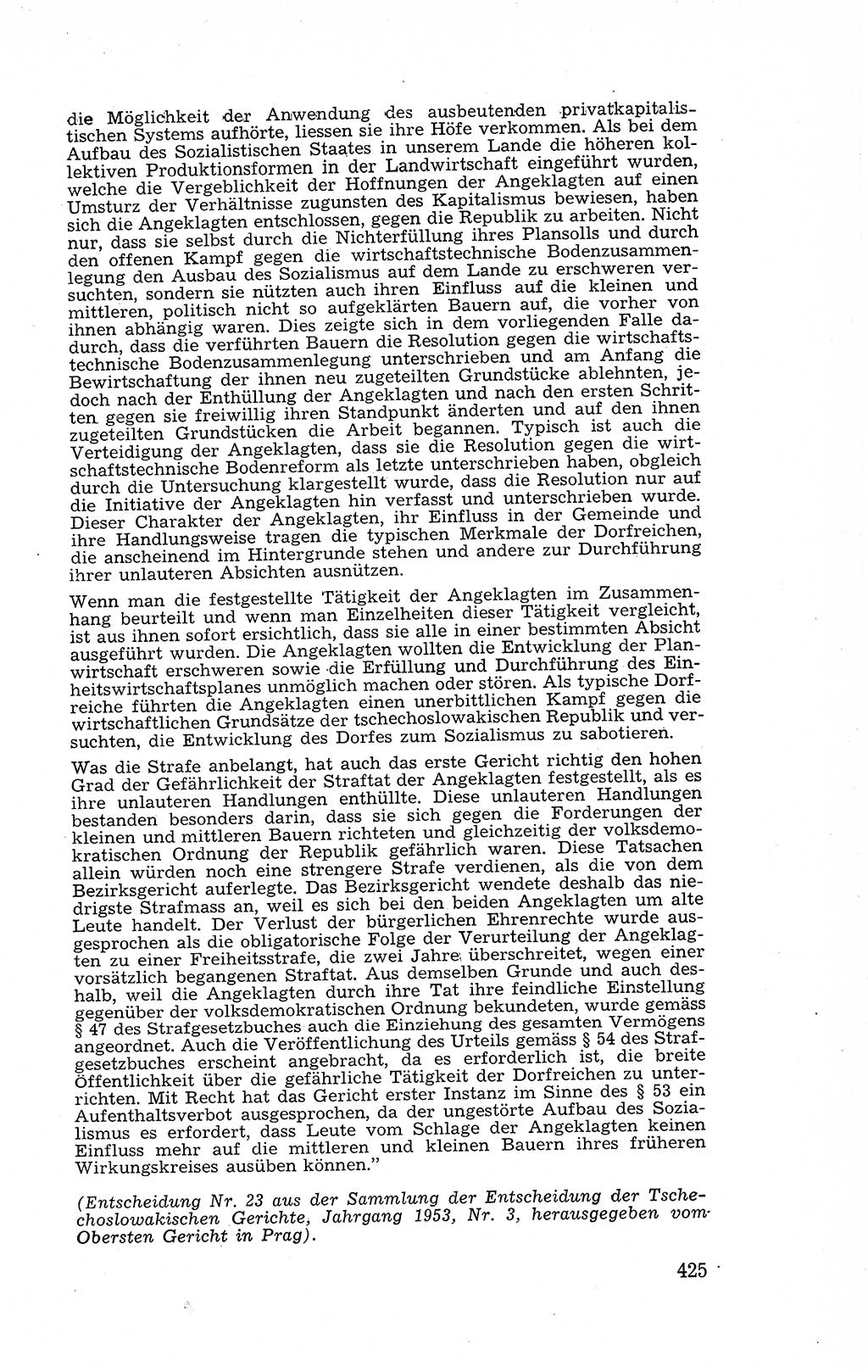 Recht in Fesseln, Dokumente, Internationale Juristen-Kommission [Bundesrepublik Deutschland (BRD)] 1955, Seite 425 (R. Dok. IJK BRD 1955, S. 425)