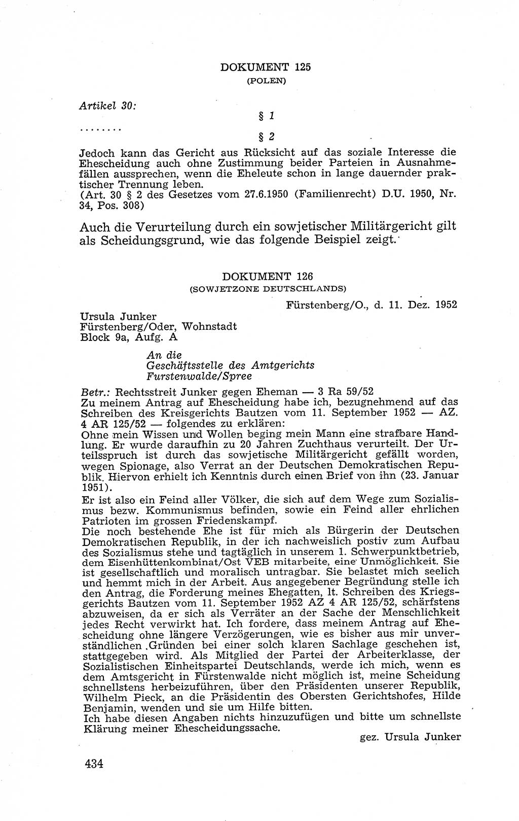 Recht in Fesseln, Dokumente, Internationale Juristen-Kommission [Bundesrepublik Deutschland (BRD)] 1955, Seite 434 (R. Dok. IJK BRD 1955, S. 434)