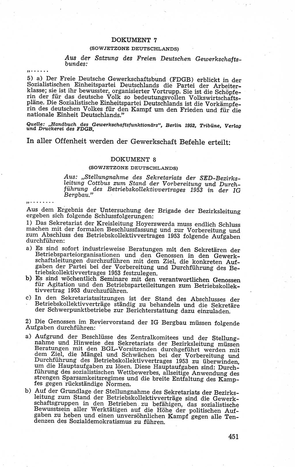 Recht in Fesseln, Dokumente, Internationale Juristen-Kommission [Bundesrepublik Deutschland (BRD)] 1955, Seite 451 (R. Dok. IJK BRD 1955, S. 451)