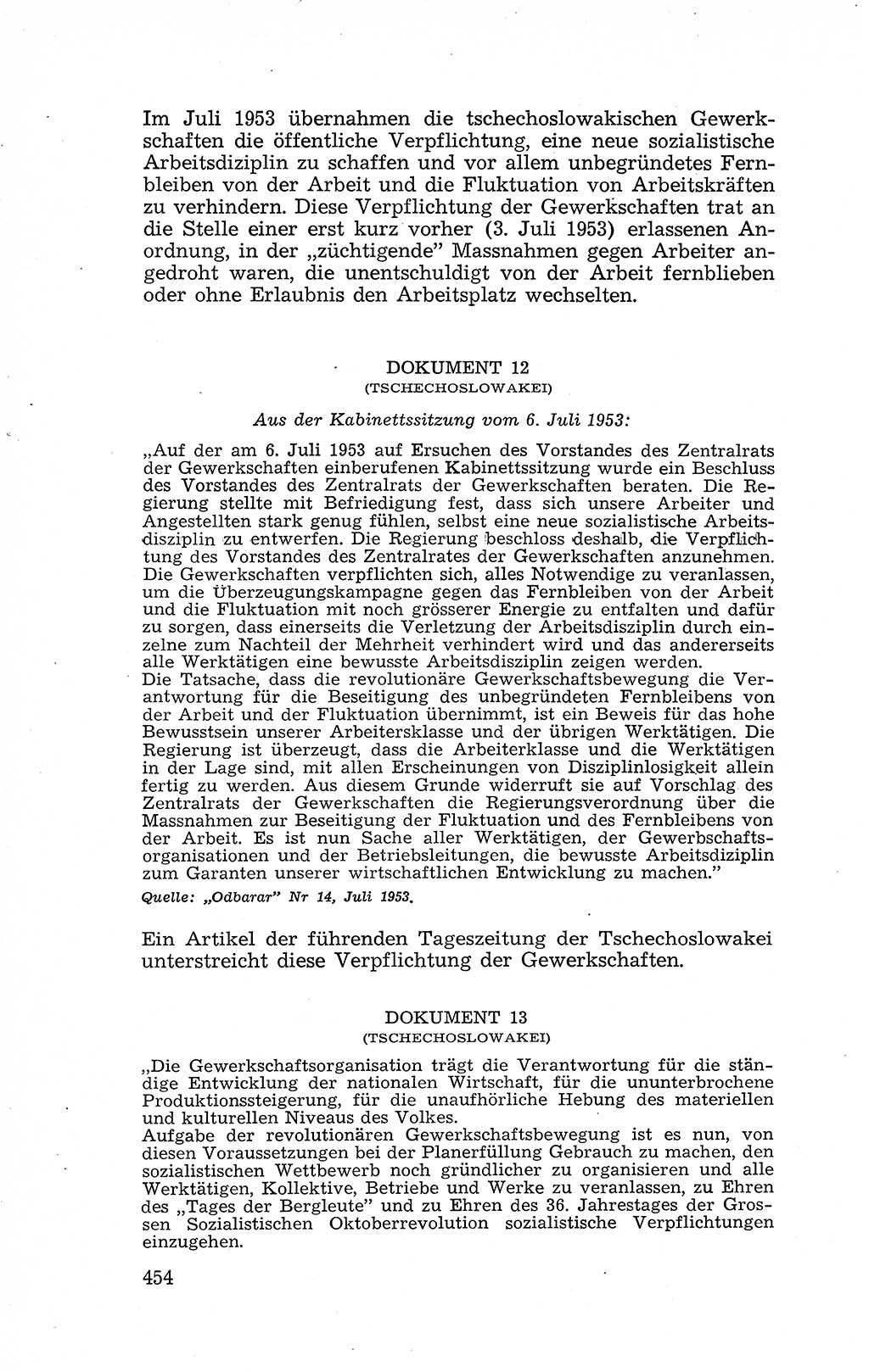 Recht in Fesseln, Dokumente, Internationale Juristen-Kommission [Bundesrepublik Deutschland (BRD)] 1955, Seite 454 (R. Dok. IJK BRD 1955, S. 454)