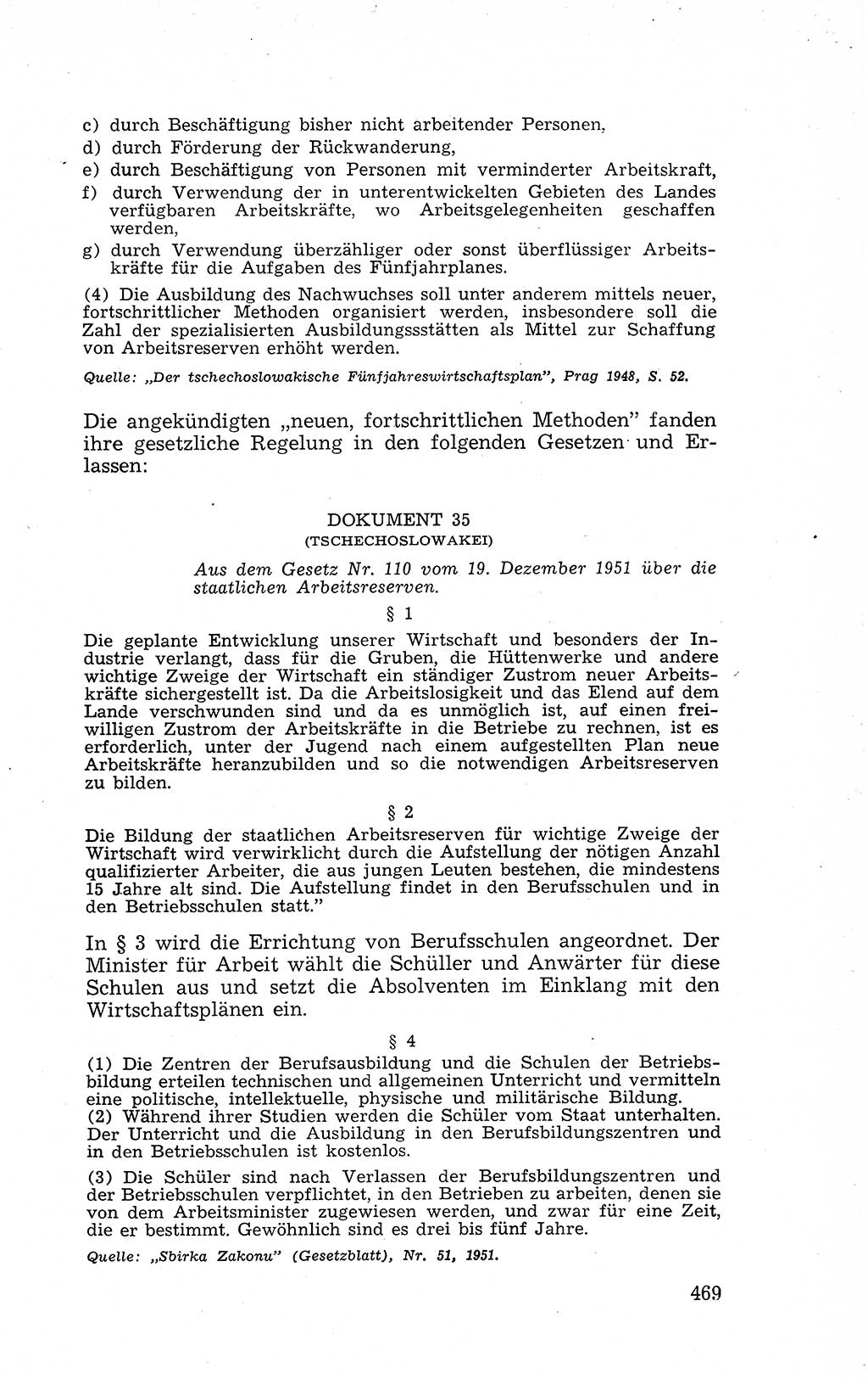 Recht in Fesseln, Dokumente, Internationale Juristen-Kommission [Bundesrepublik Deutschland (BRD)] 1955, Seite 469 (R. Dok. IJK BRD 1955, S. 469)