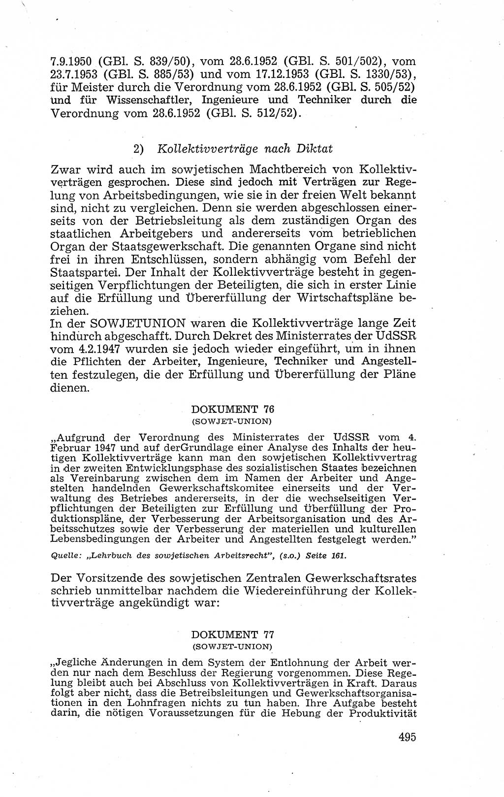 Recht in Fesseln, Dokumente, Internationale Juristen-Kommission [Bundesrepublik Deutschland (BRD)] 1955, Seite 495 (R. Dok. IJK BRD 1955, S. 495)