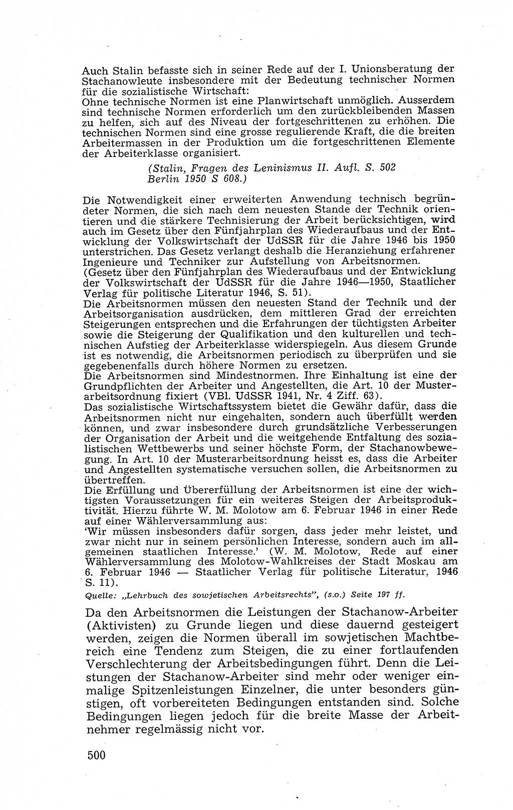 Recht in Fesseln, Dokumente, Internationale Juristen-Kommission [Bundesrepublik Deutschland (BRD)] 1955, Seite 500 (R. Dok. IJK BRD 1955, S. 500)