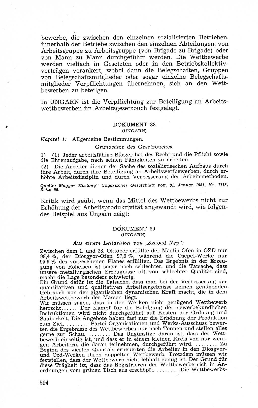 Recht in Fesseln, Dokumente, Internationale Juristen-Kommission [Bundesrepublik Deutschland (BRD)] 1955, Seite 504 (R. Dok. IJK BRD 1955, S. 504)
