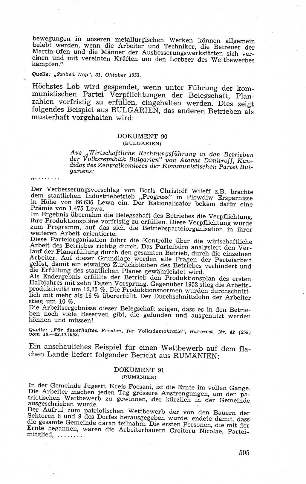 Recht in Fesseln, Dokumente, Internationale Juristen-Kommission [Bundesrepublik Deutschland (BRD)] 1955, Seite 505 (R. Dok. IJK BRD 1955, S. 505)