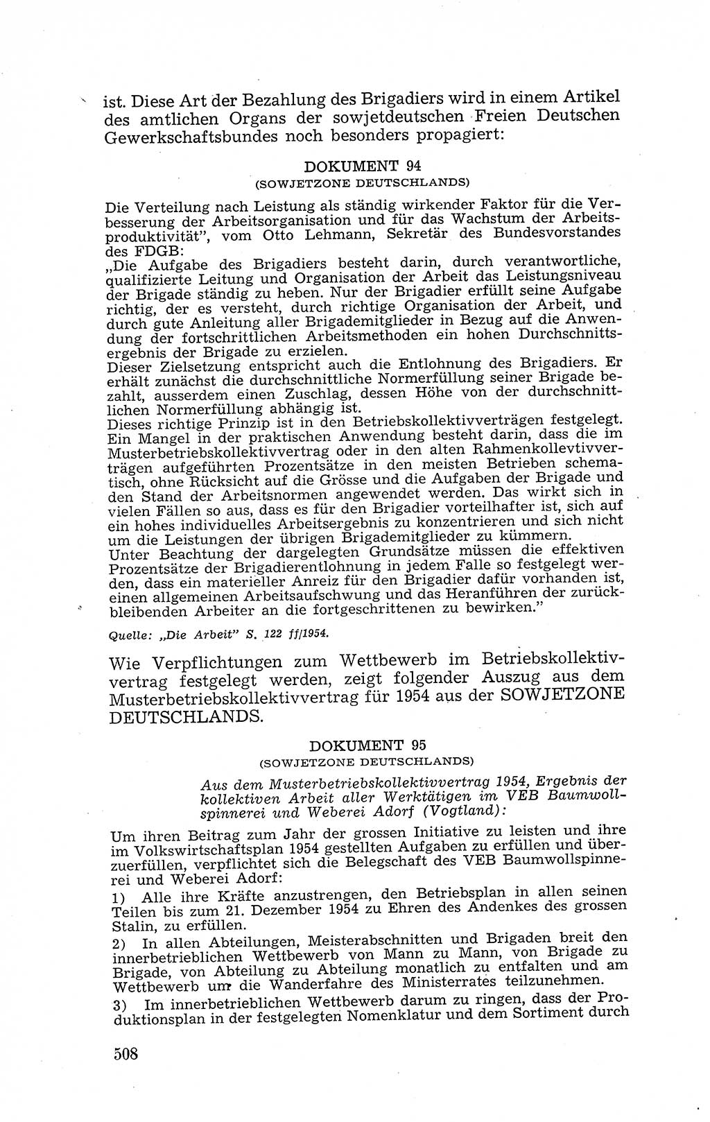 Recht in Fesseln, Dokumente, Internationale Juristen-Kommission [Bundesrepublik Deutschland (BRD)] 1955, Seite 508 (R. Dok. IJK BRD 1955, S. 508)