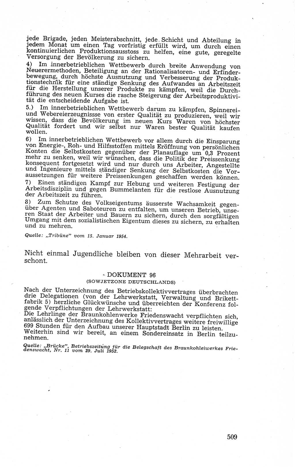 Recht in Fesseln, Dokumente, Internationale Juristen-Kommission [Bundesrepublik Deutschland (BRD)] 1955, Seite 509 (R. Dok. IJK BRD 1955, S. 509)