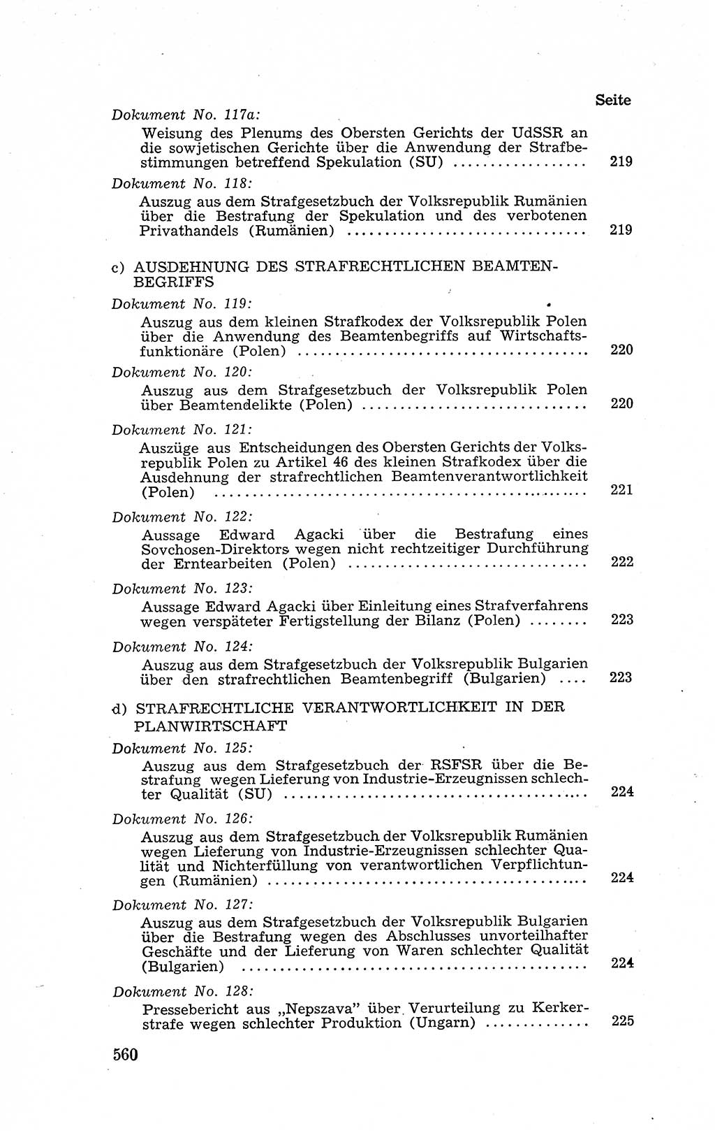 Recht in Fesseln, Dokumente, Internationale Juristen-Kommission [Bundesrepublik Deutschland (BRD)] 1955, Seite 560 (R. Dok. IJK BRD 1955, S. 560)