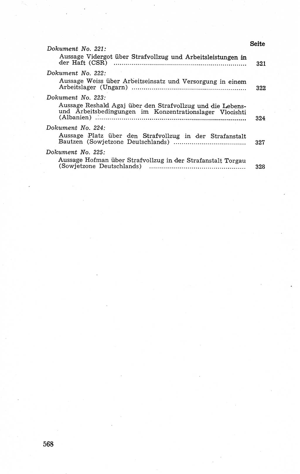 Recht in Fesseln, Dokumente, Internationale Juristen-Kommission [Bundesrepublik Deutschland (BRD)] 1955, Seite 568 (R. Dok. IJK BRD 1955, S. 568)