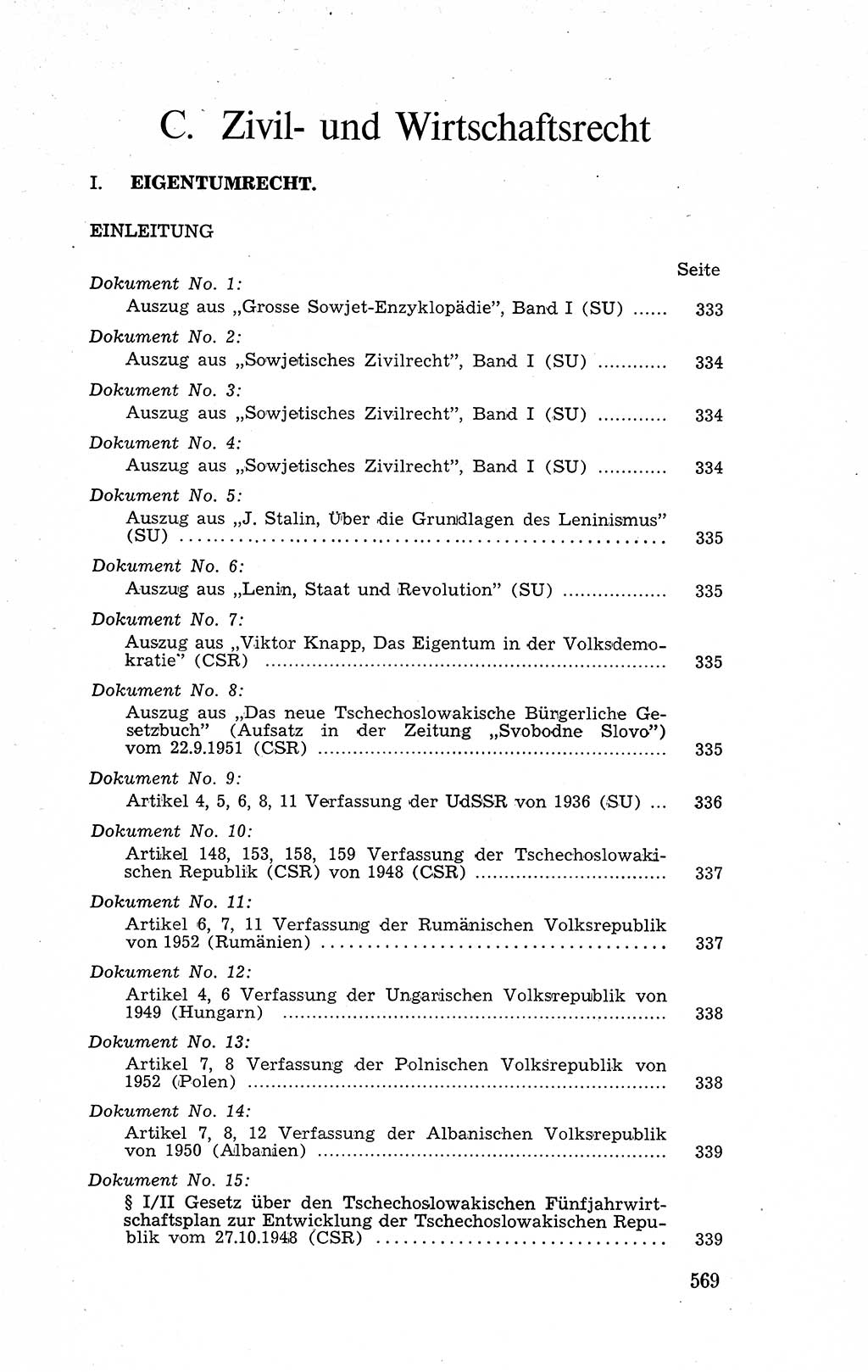 Recht in Fesseln, Dokumente, Internationale Juristen-Kommission [Bundesrepublik Deutschland (BRD)] 1955, Seite 569 (R. Dok. IJK BRD 1955, S. 569)
