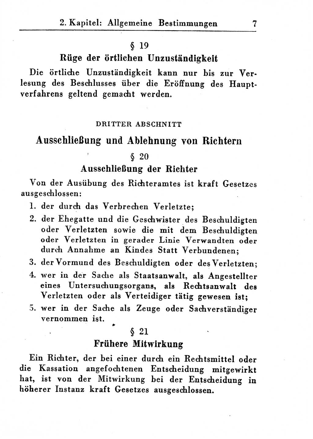 Strafprozeßordnung (StPO), Gerichtsverfassungsgesetz (GVG), Staatsanwaltsgesetz (StAG) und Jugendgerichtsgesetz (JGG) [Deutsche Demokratische Republik (DDR)] 1955, Seite 7 (StPO GVG StAG JGG DDR 1955, S. 7)