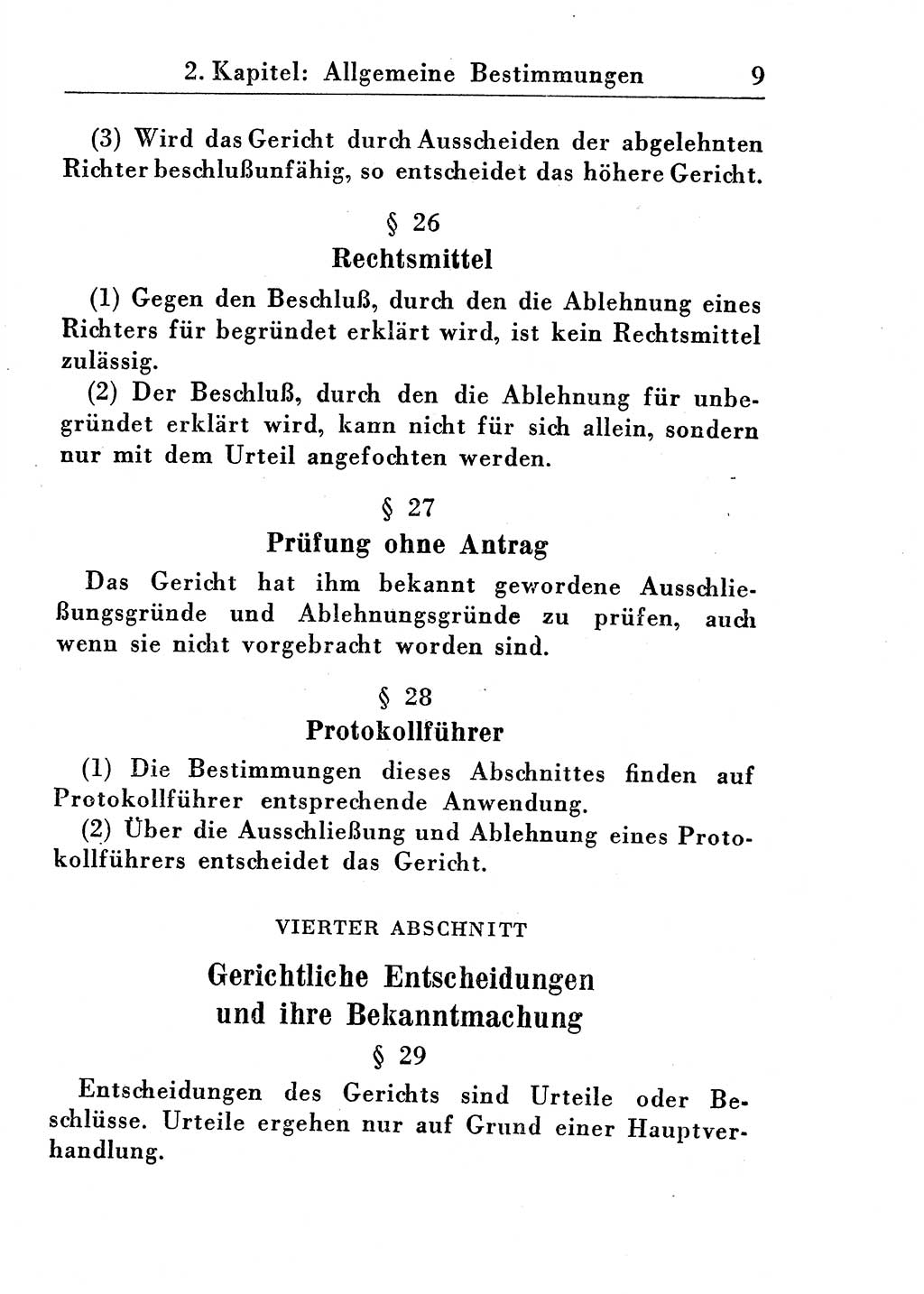 Strafprozeßordnung (StPO), Gerichtsverfassungsgesetz (GVG), Staatsanwaltsgesetz (StAG) und Jugendgerichtsgesetz (JGG) [Deutsche Demokratische Republik (DDR)] 1955, Seite 9 (StPO GVG StAG JGG DDR 1955, S. 9)