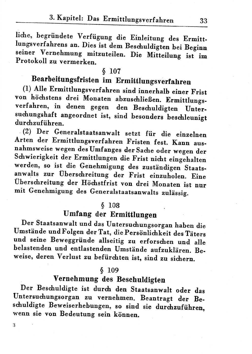 Strafprozeßordnung (StPO), Gerichtsverfassungsgesetz (GVG), Staatsanwaltsgesetz (StAG) und Jugendgerichtsgesetz (JGG) [Deutsche Demokratische Republik (DDR)] 1955, Seite 33 (StPO GVG StAG JGG DDR 1955, S. 33)