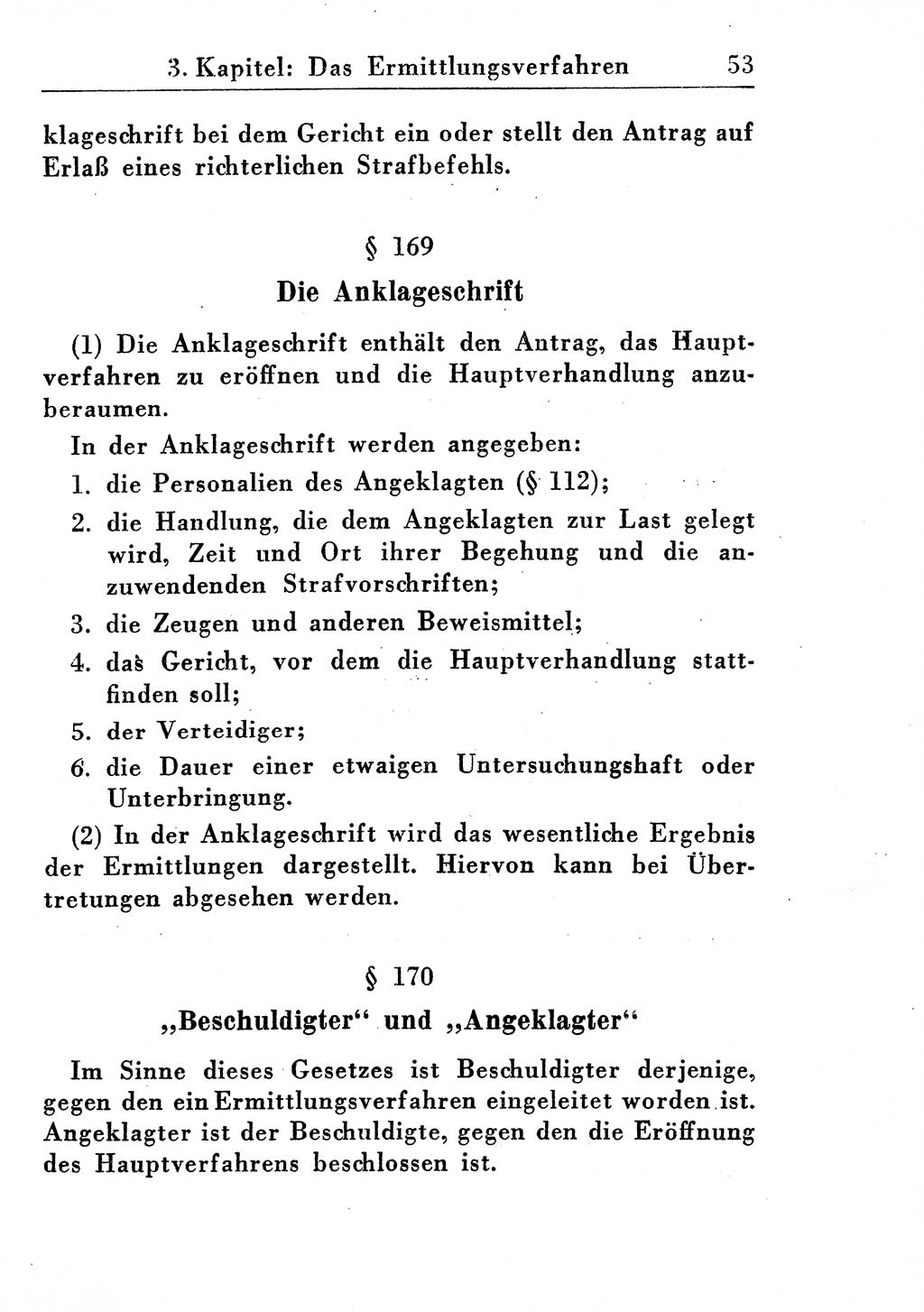 Strafprozeßordnung (StPO), Gerichtsverfassungsgesetz (GVG), Staatsanwaltsgesetz (StAG) und Jugendgerichtsgesetz (JGG) [Deutsche Demokratische Republik (DDR)] 1955, Seite 53 (StPO GVG StAG JGG DDR 1955, S. 53)