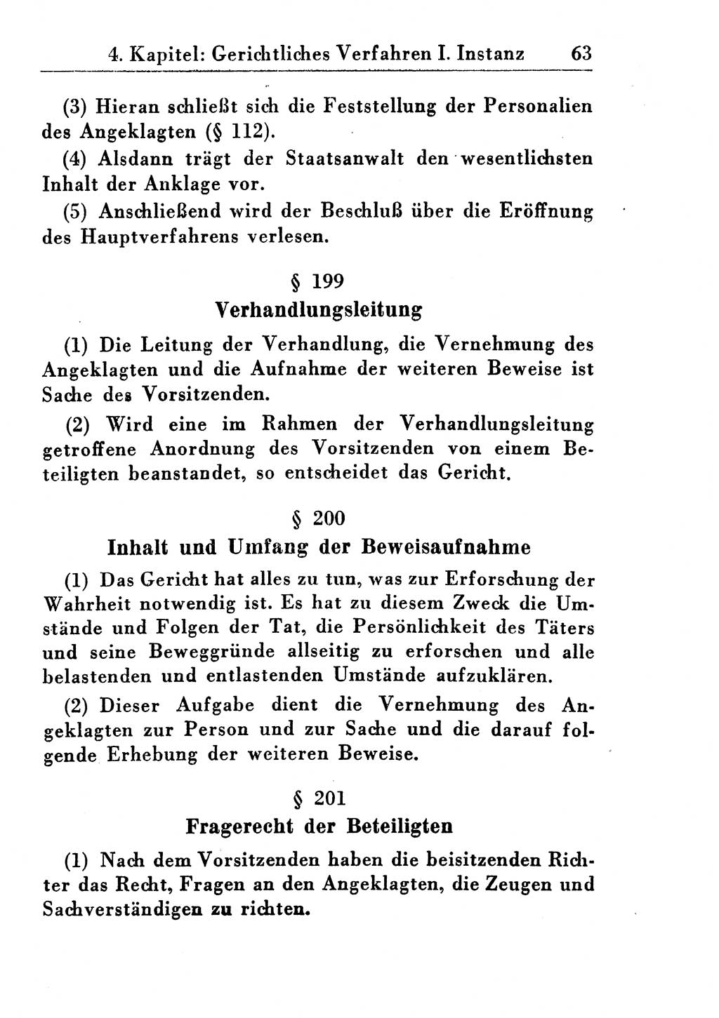 Strafprozeßordnung (StPO), Gerichtsverfassungsgesetz (GVG), Staatsanwaltsgesetz (StAG) und Jugendgerichtsgesetz (JGG) [Deutsche Demokratische Republik (DDR)] 1955, Seite 63 (StPO GVG StAG JGG DDR 1955, S. 63)