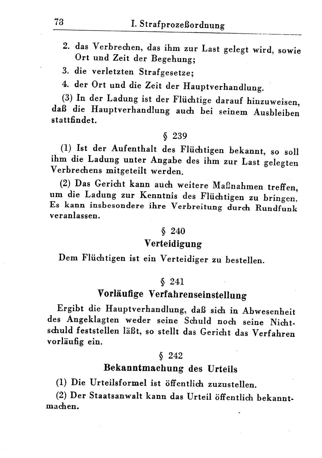 Strafprozeßordnung (StPO), Gerichtsverfassungsgesetz (GVG), Staatsanwaltsgesetz (StAG) und Jugendgerichtsgesetz (JGG) [Deutsche Demokratische Republik (DDR)] 1955, Seite 78 (StPO GVG StAG JGG DDR 1955, S. 78)