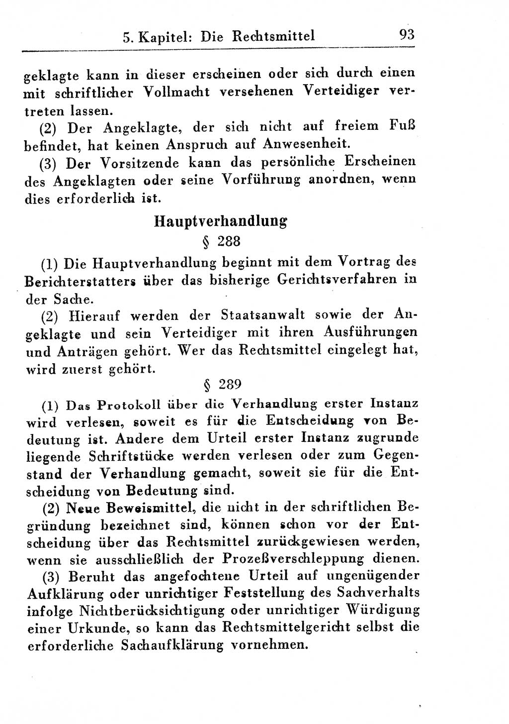 Strafprozeßordnung (StPO), Gerichtsverfassungsgesetz (GVG), Staatsanwaltsgesetz (StAG) und Jugendgerichtsgesetz (JGG) [Deutsche Demokratische Republik (DDR)] 1955, Seite 93 (StPO GVG StAG JGG DDR 1955, S. 93)