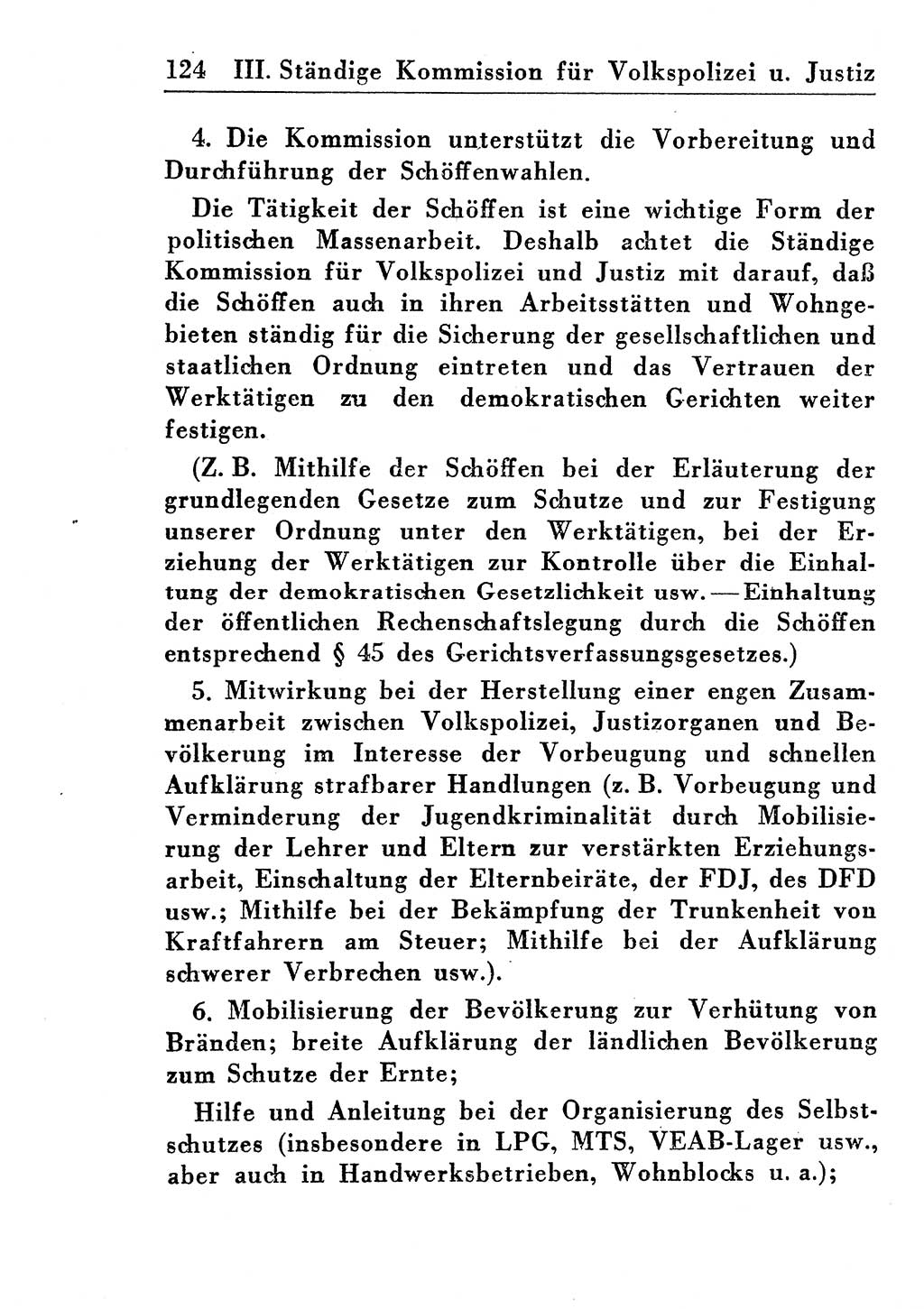 Strafprozeßordnung (StPO), Gerichtsverfassungsgesetz (GVG), Staatsanwaltsgesetz (StAG) und Jugendgerichtsgesetz (JGG) [Deutsche Demokratische Republik (DDR)] 1955, Seite 124 (StPO GVG StAG JGG DDR 1955, S. 124)