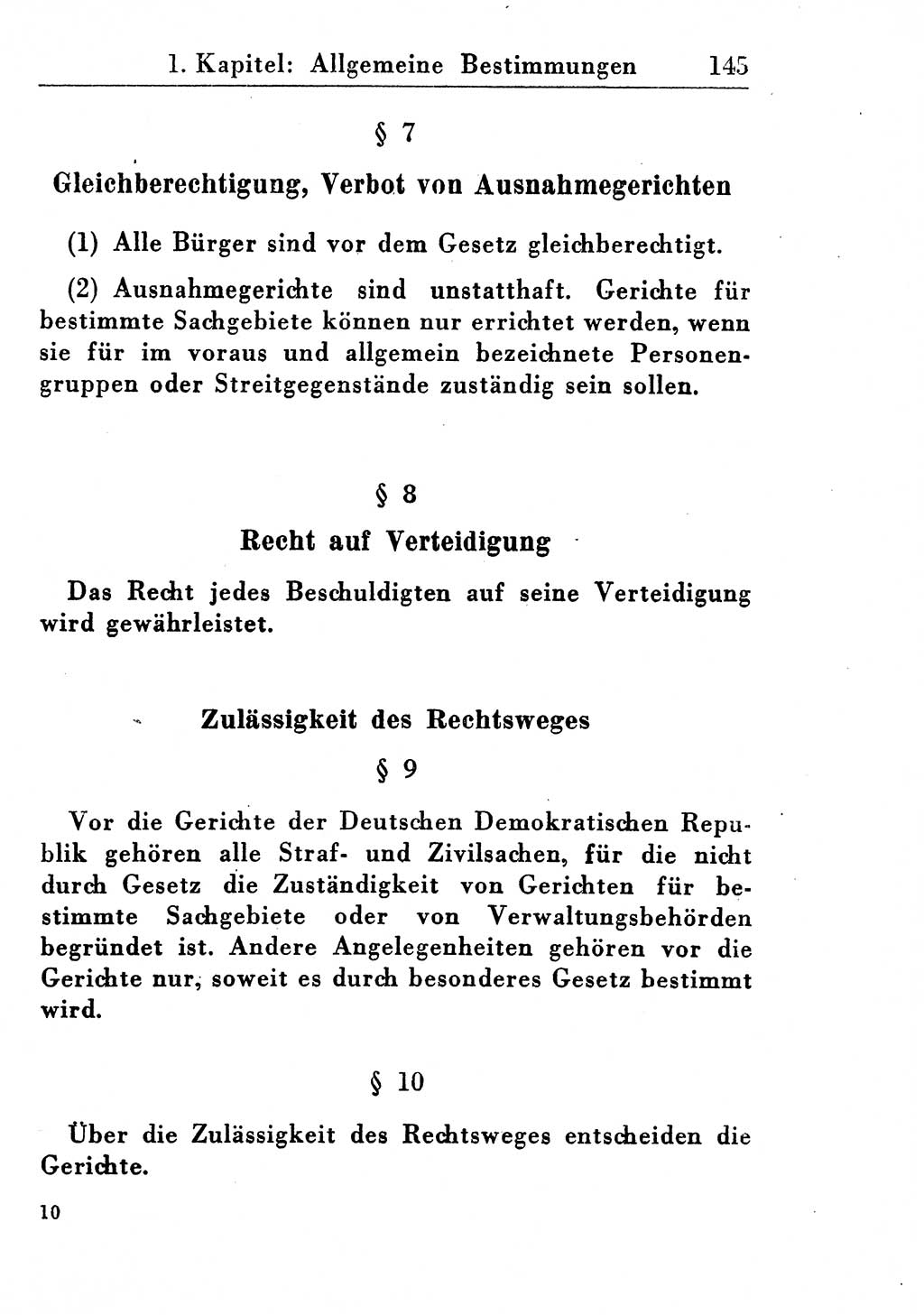 Strafprozeßordnung (StPO), Gerichtsverfassungsgesetz (GVG), Staatsanwaltsgesetz (StAG) und Jugendgerichtsgesetz (JGG) [Deutsche Demokratische Republik (DDR)] 1955, Seite 145 (StPO GVG StAG JGG DDR 1955, S. 145)