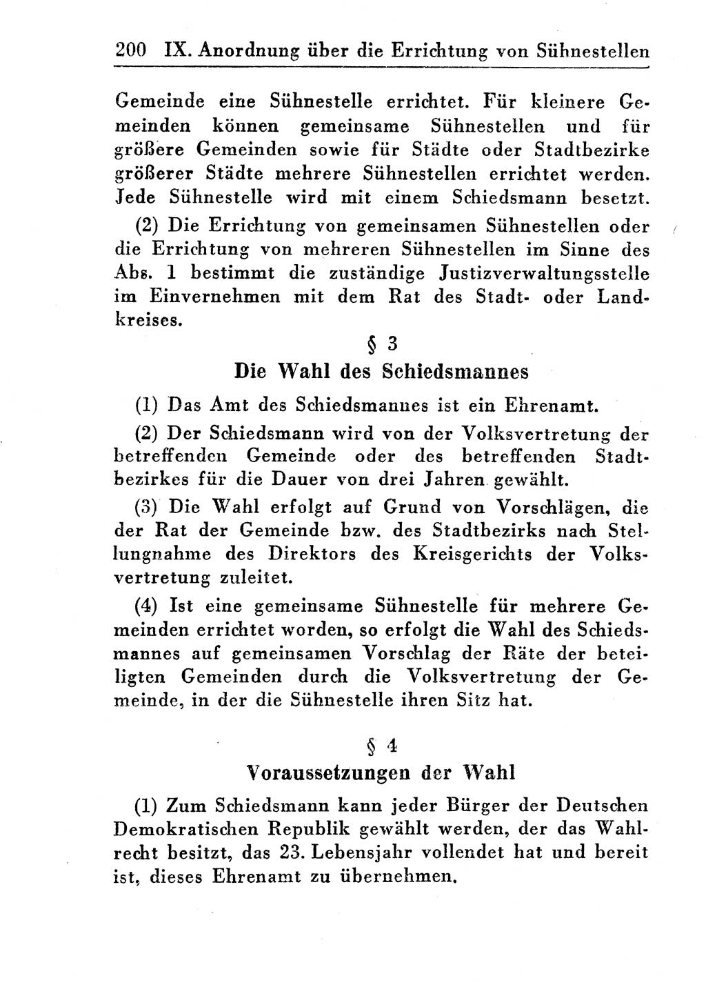 Strafprozeßordnung (StPO), Gerichtsverfassungsgesetz (GVG), Staatsanwaltsgesetz (StAG) und Jugendgerichtsgesetz (JGG) [Deutsche Demokratische Republik (DDR)] 1955, Seite 200 (StPO GVG StAG JGG DDR 1955, S. 200)