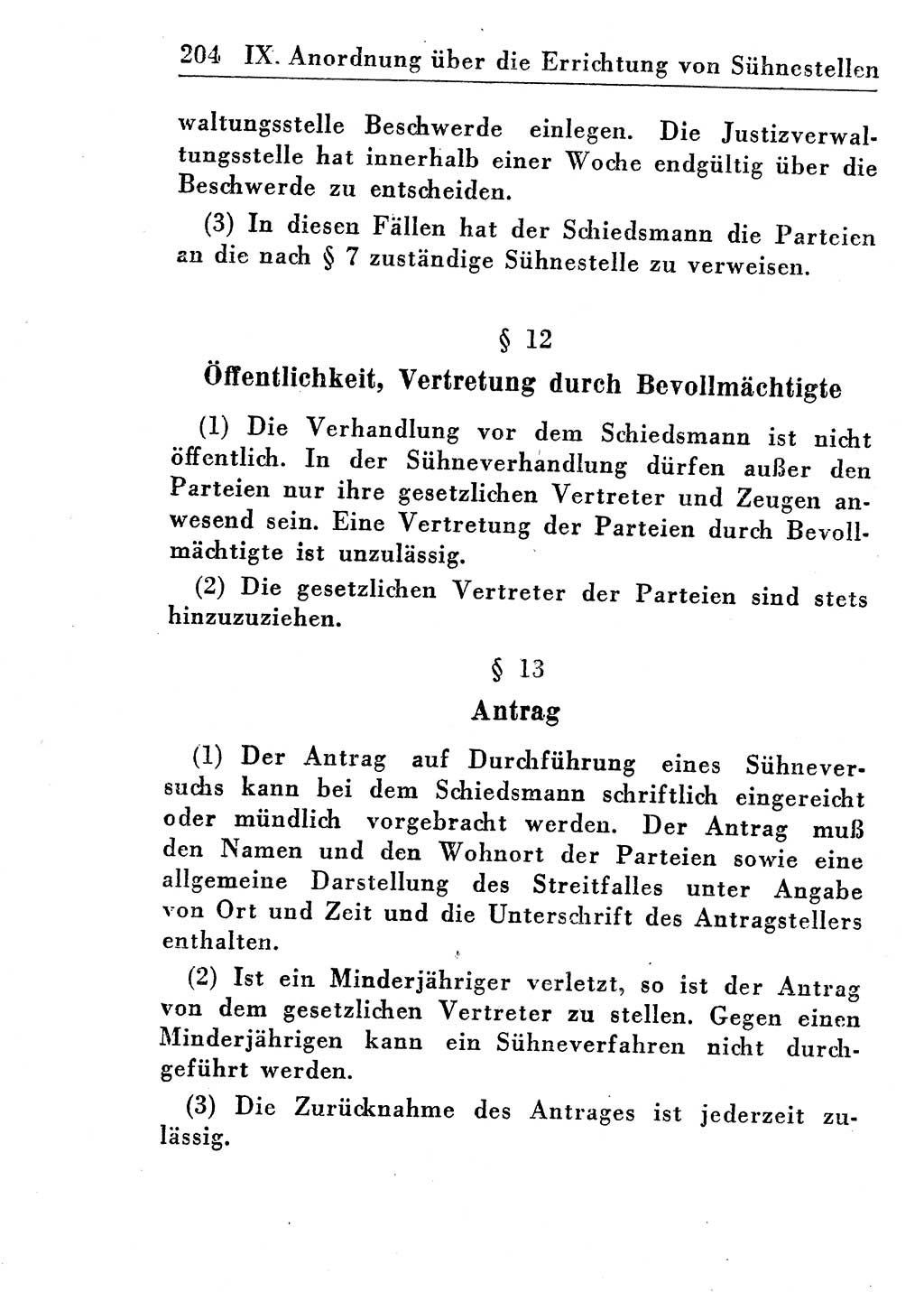 Strafprozeßordnung (StPO), Gerichtsverfassungsgesetz (GVG), Staatsanwaltsgesetz (StAG) und Jugendgerichtsgesetz (JGG) [Deutsche Demokratische Republik (DDR)] 1955, Seite 204 (StPO GVG StAG JGG DDR 1955, S. 204)