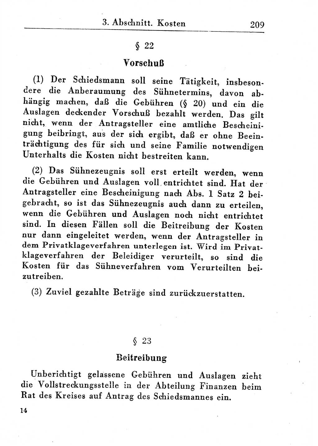 Strafprozeßordnung (StPO), Gerichtsverfassungsgesetz (GVG), Staatsanwaltsgesetz (StAG) und Jugendgerichtsgesetz (JGG) [Deutsche Demokratische Republik (DDR)] 1955, Seite 209 (StPO GVG StAG JGG DDR 1955, S. 209)