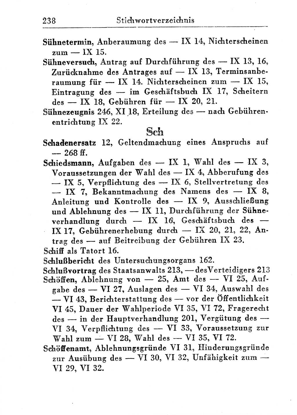 Strafprozeßordnung (StPO), Gerichtsverfassungsgesetz (GVG), Staatsanwaltsgesetz (StAG) und Jugendgerichtsgesetz (JGG) [Deutsche Demokratische Republik (DDR)] 1955, Seite 238 (StPO GVG StAG JGG DDR 1955, S. 238)