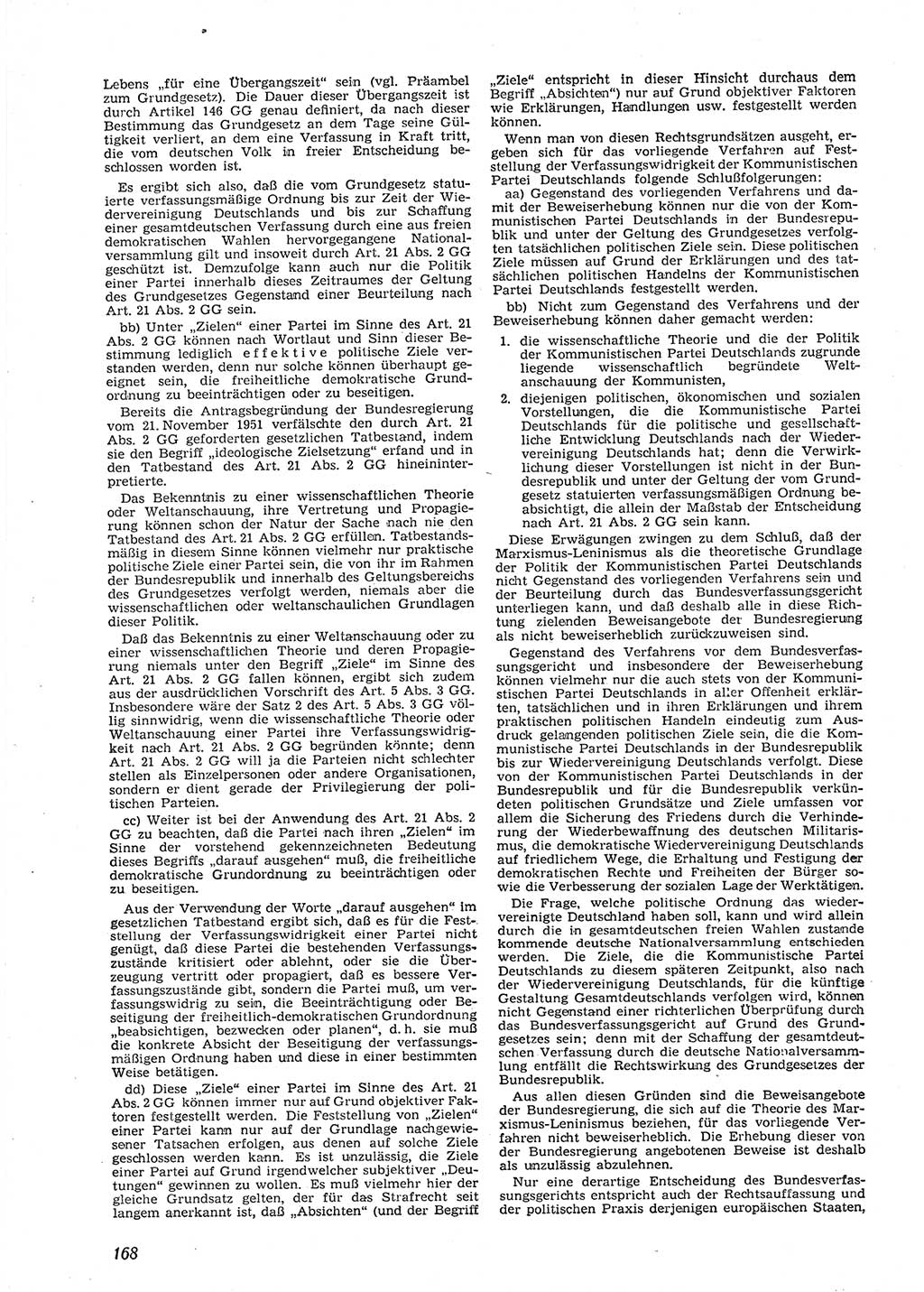 Neue Justiz (NJ), Zeitschrift für Recht und Rechtswissenschaft [Deutsche Demokratische Republik (DDR)], 9. Jahrgang 1955, Seite 168 (NJ DDR 1955, S. 168)