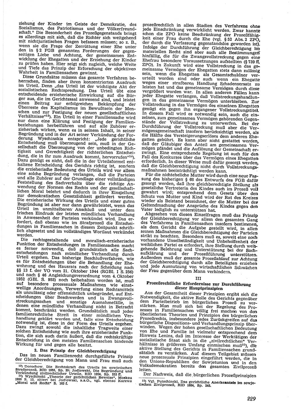 Neue Justiz (NJ), Zeitschrift für Recht und Rechtswissenschaft [Deutsche Demokratische Republik (DDR)], 9. Jahrgang 1955, Seite 229 (NJ DDR 1955, S. 229)