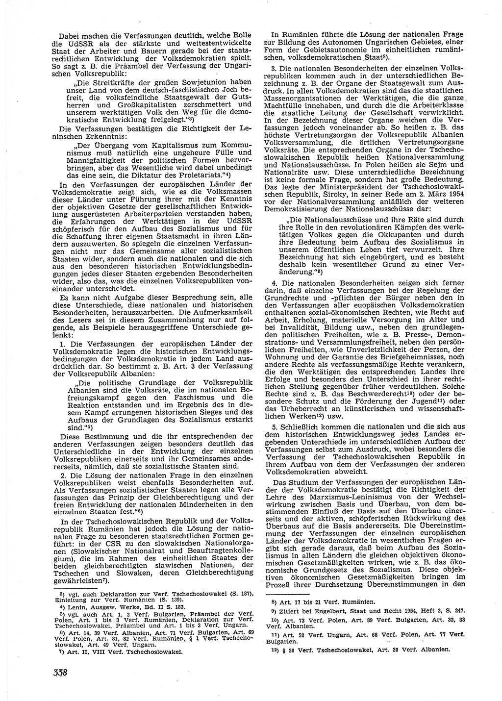 Neue Justiz (NJ), Zeitschrift für Recht und Rechtswissenschaft [Deutsche Demokratische Republik (DDR)], 9. Jahrgang 1955, Seite 338 (NJ DDR 1955, S. 338)